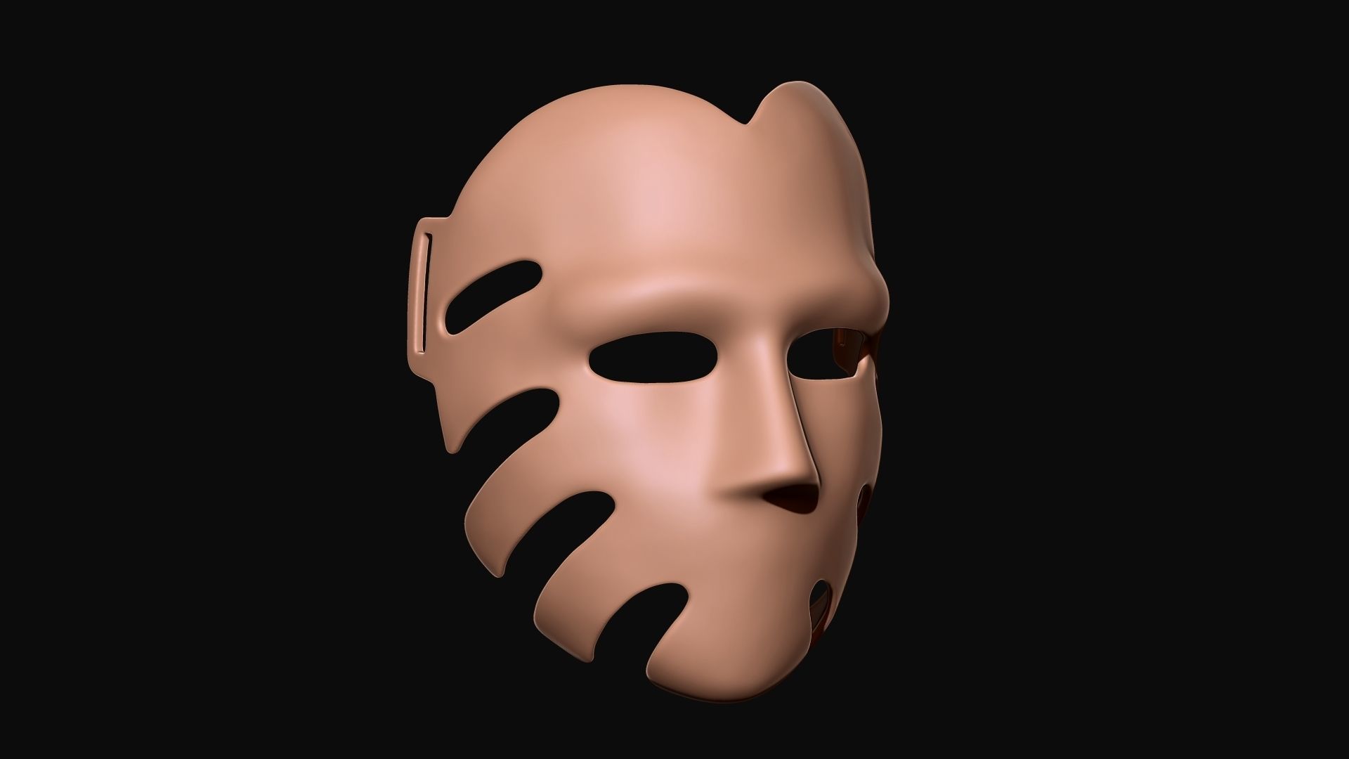 Squid Game Mask - The Waiter No29 Mask  3D print model_32