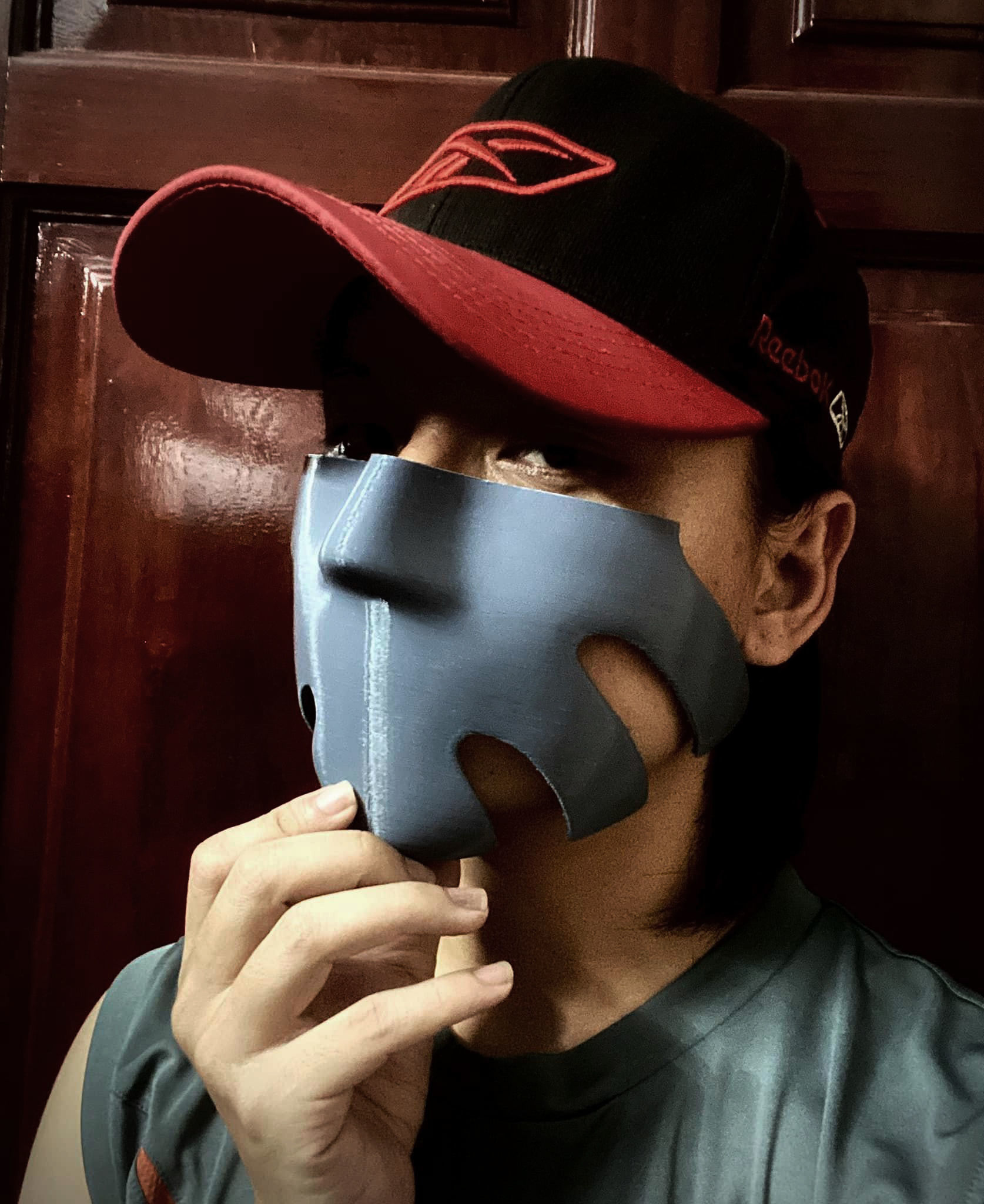 Squid Game Mask - The Waiter No29 Mask  3D print model_11