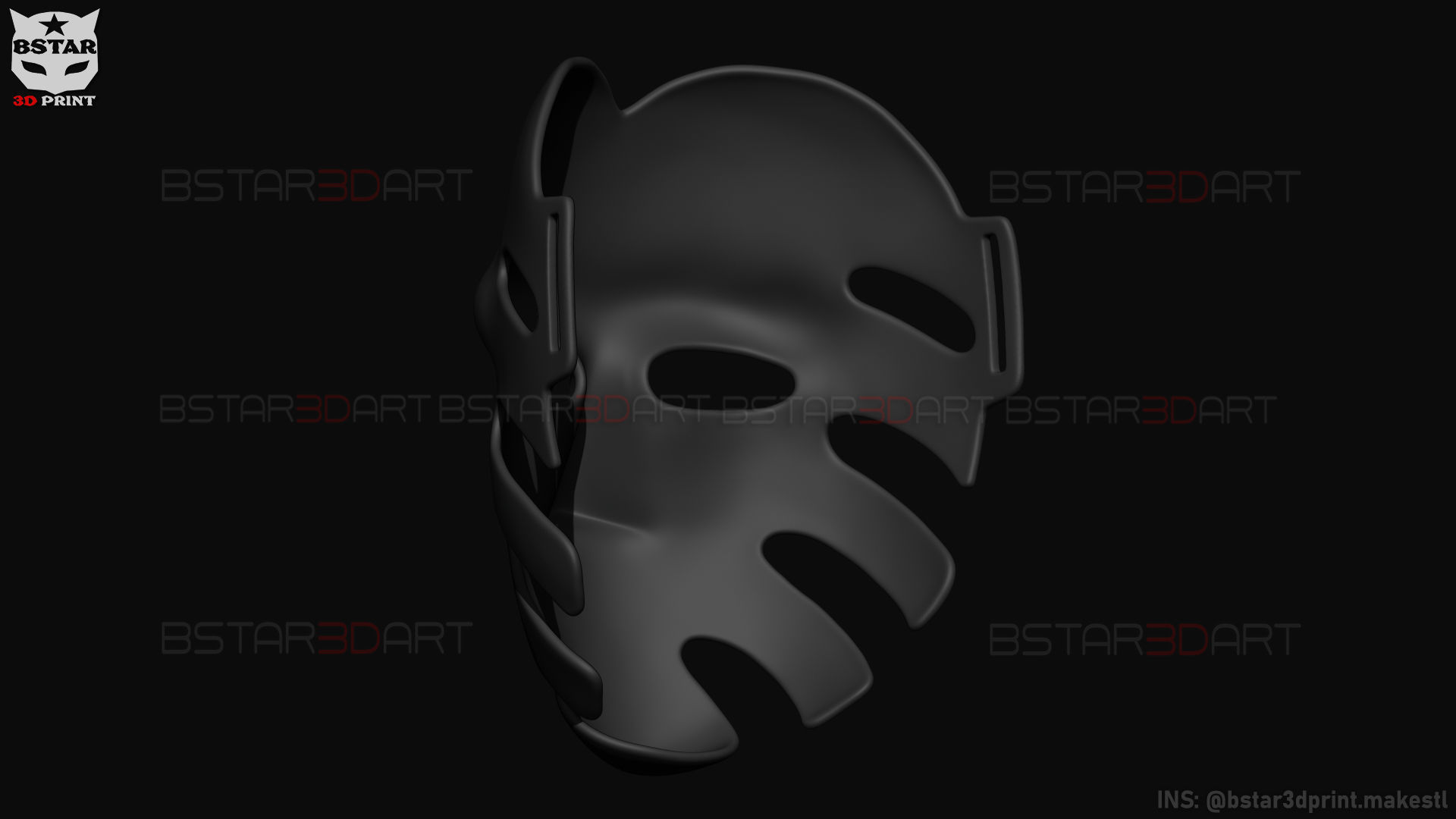 Squid Game Mask - The Waiter No29 Mask  3D print model_23