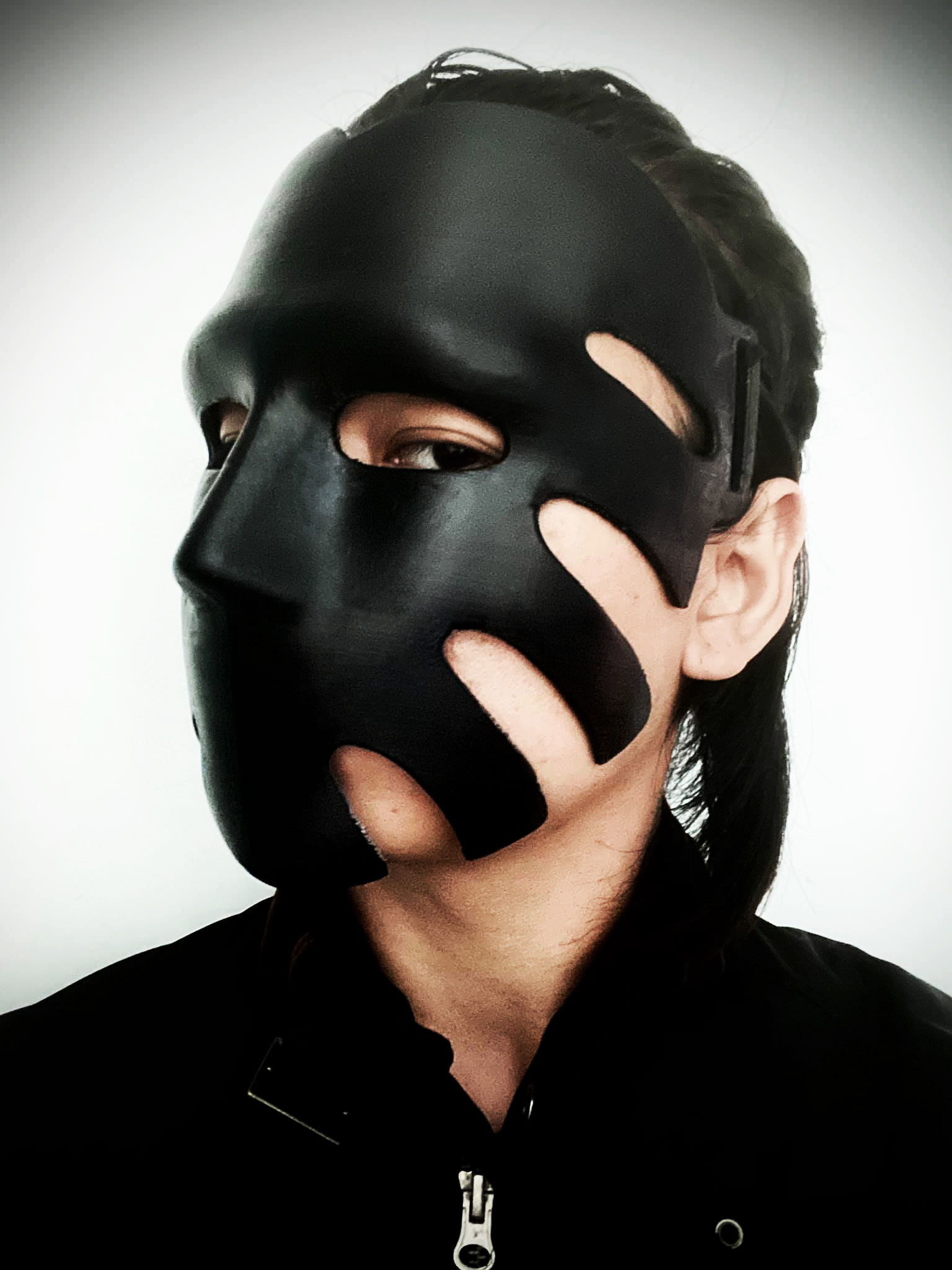 Squid Game Mask - The Waiter No29 Mask  3D print model_2