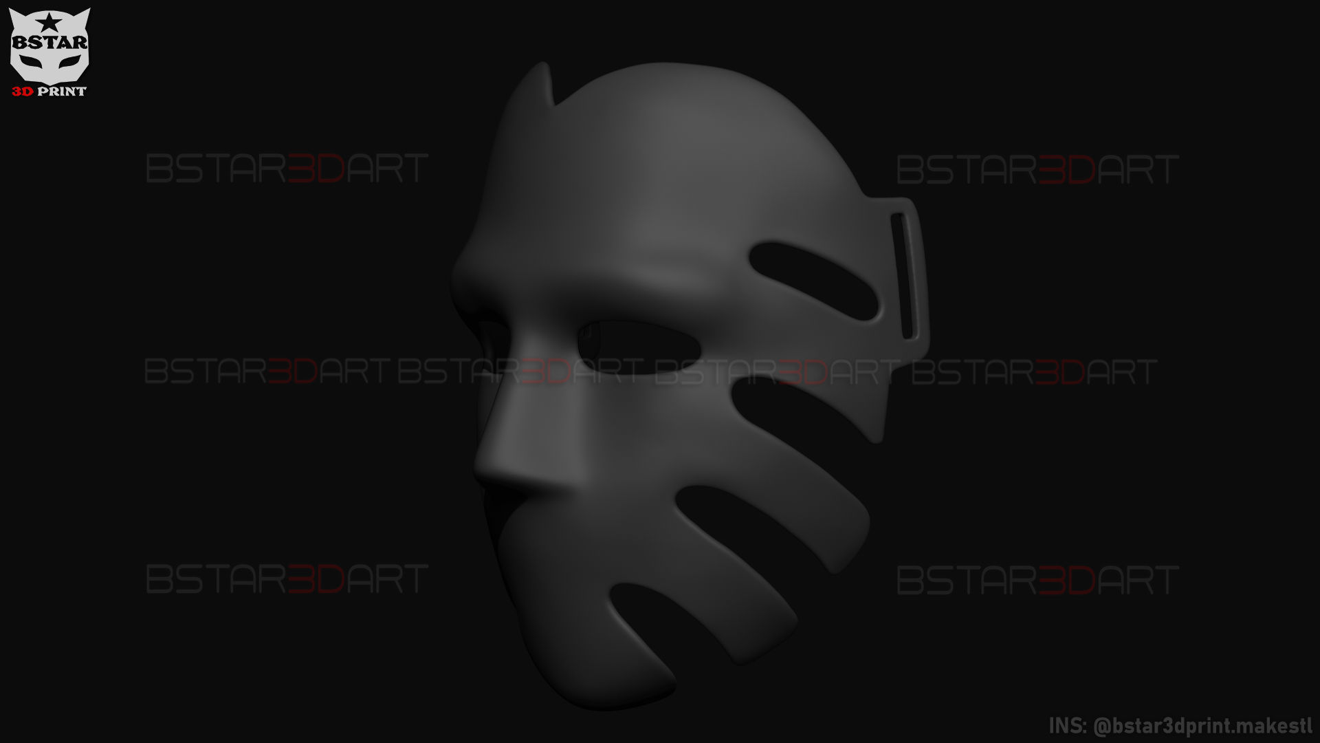 Squid Game Mask - The Waiter No29 Mask  3D print model_21
