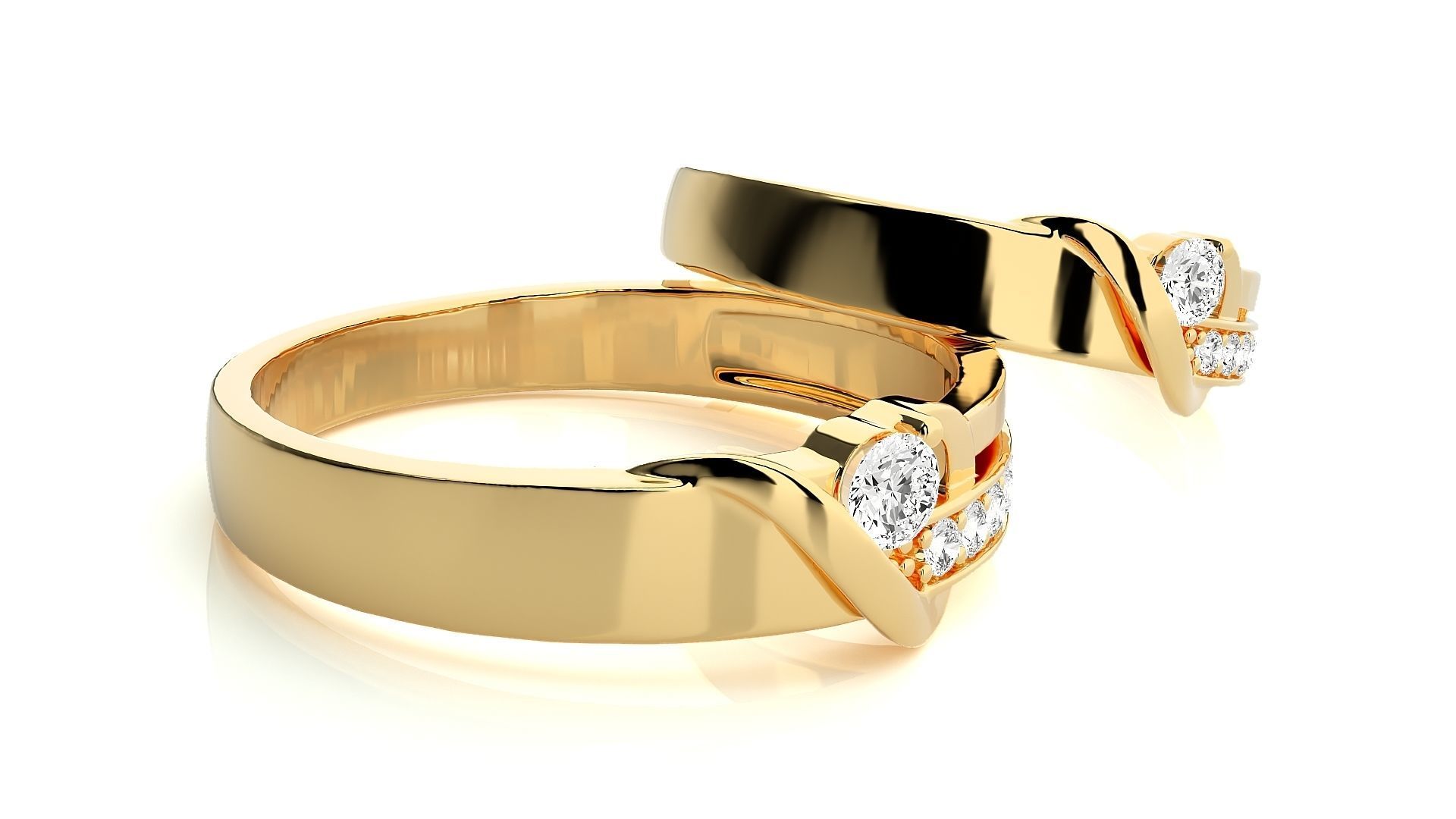 Band ring - 847ND-NI15 17 3D print model_9