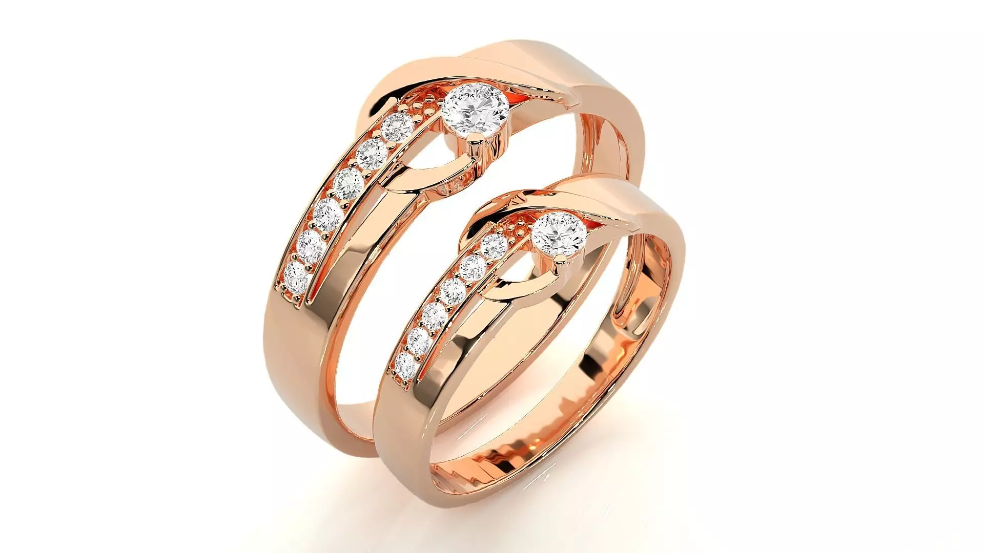 Band ring - 847ND-NI15 17 3D print model_0