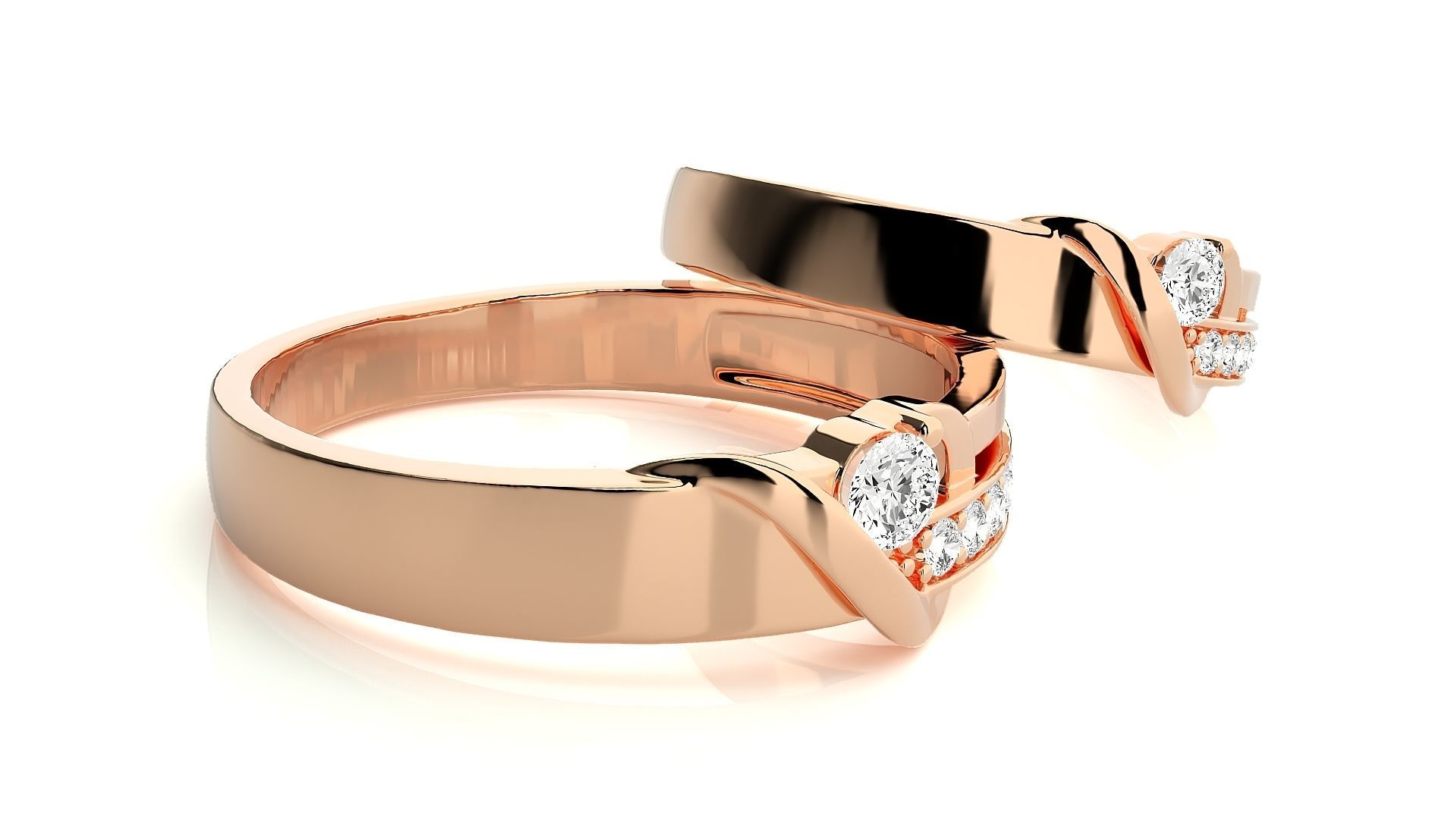 Band ring - 847ND-NI15 17 3D print model_2