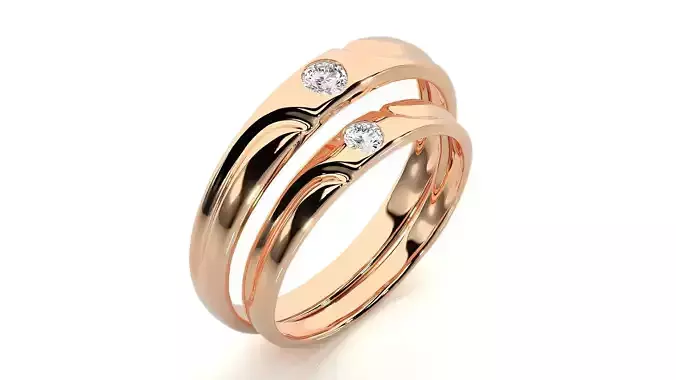 Band ring - 844ND-NI15 17