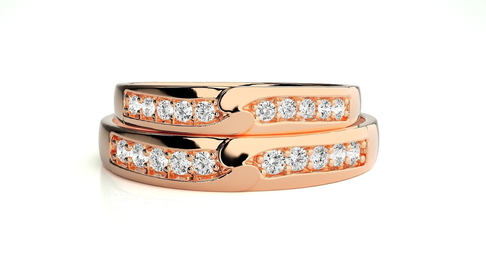 Band ring - 841ND-NI16 19 3D print model_3