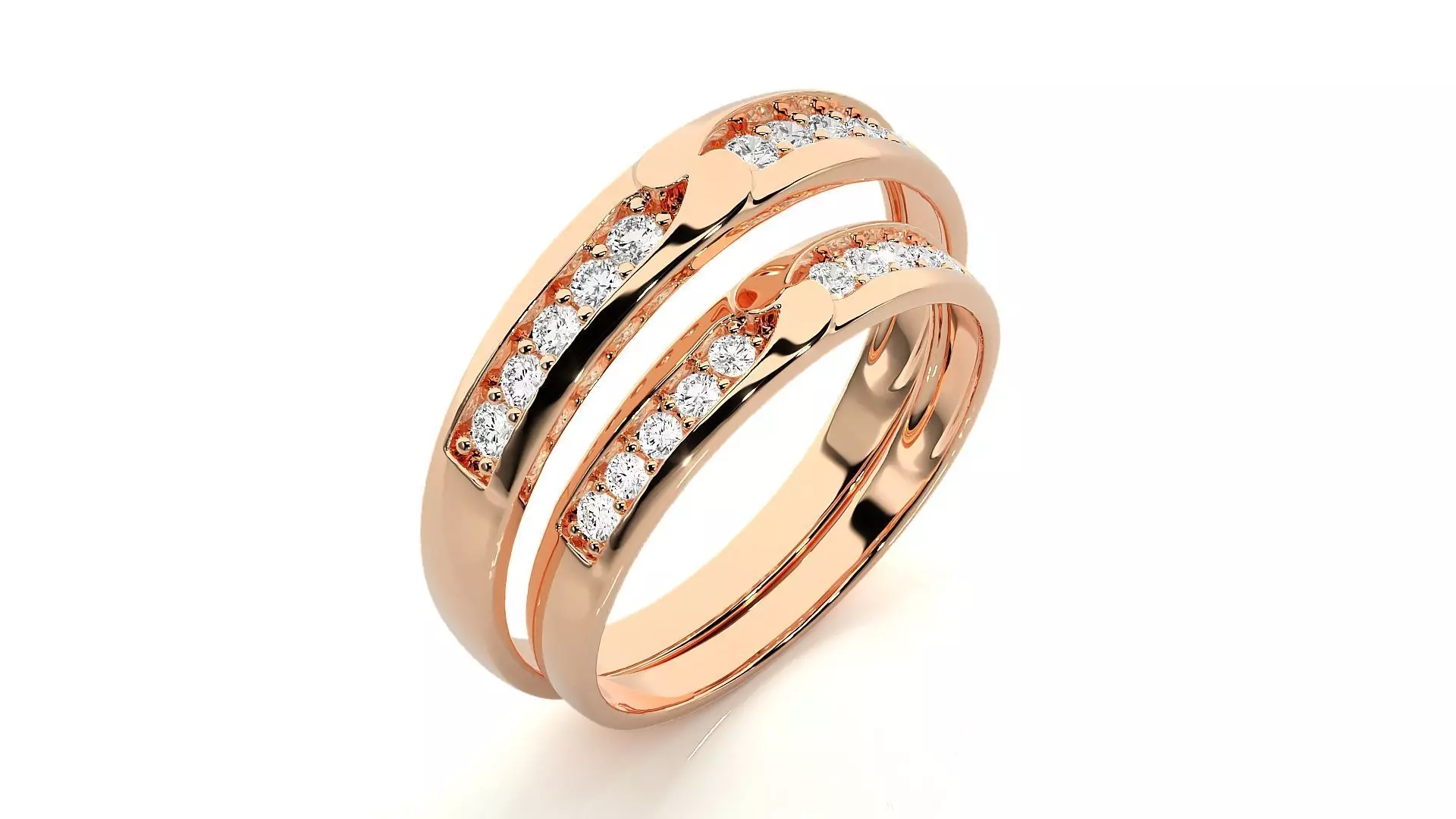 Band ring - 841ND-NI16 19 3D print model_0