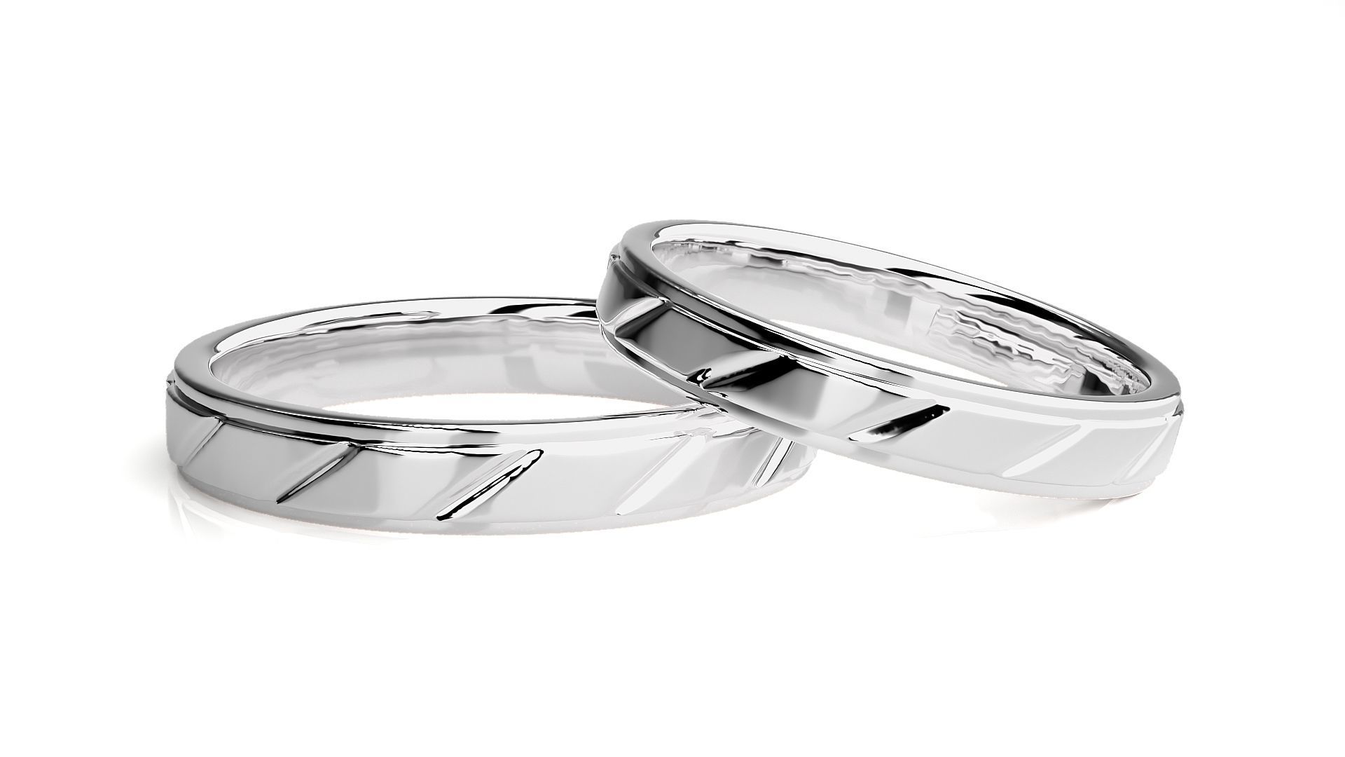 Band ring - 808ND-NI16 18 3D print model_4