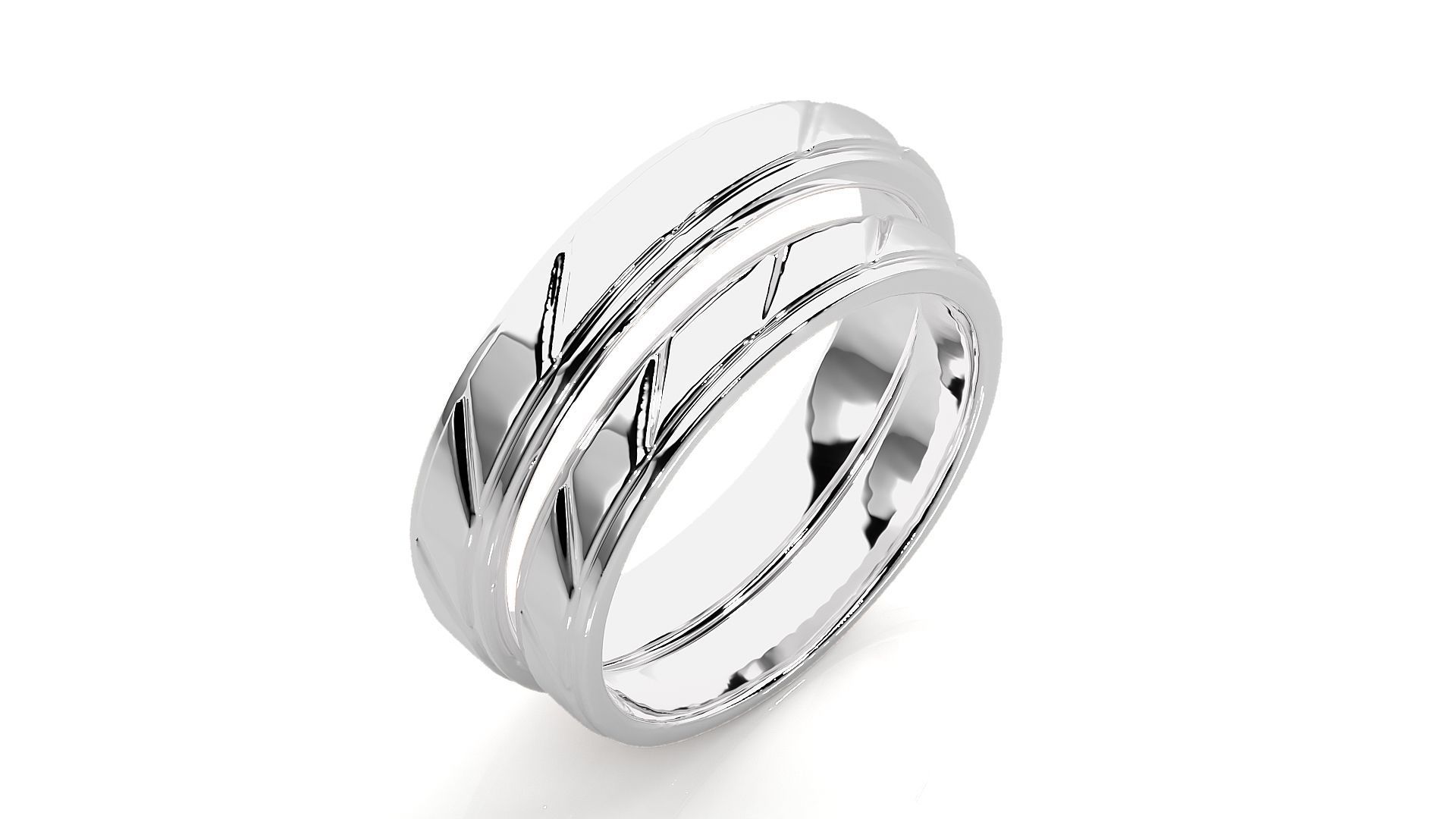 Band ring - 808ND-NI16 18 3D print model_7