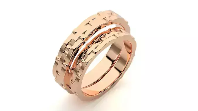 Band ring - 805ND-NI15 19