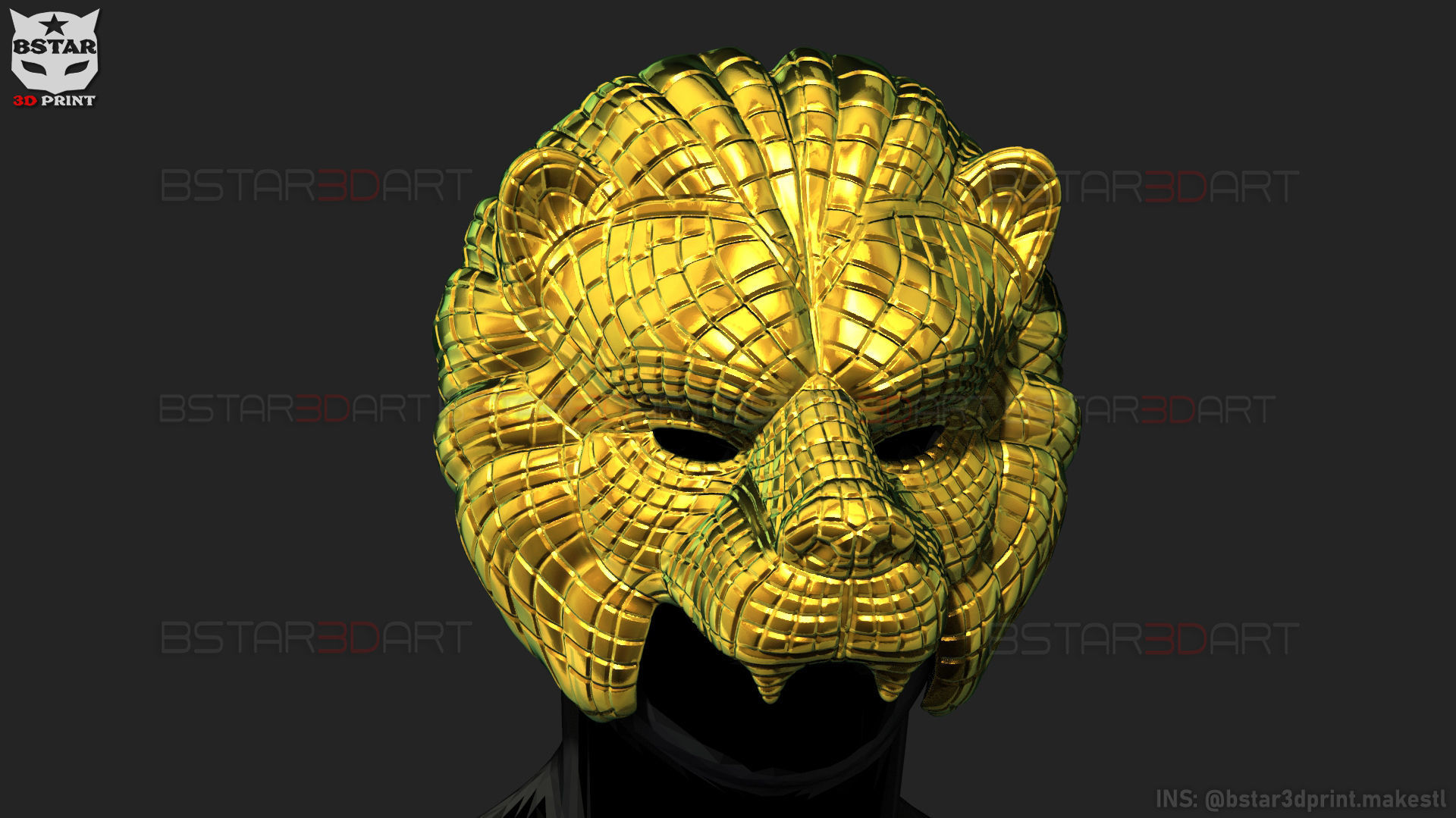 Squid Game Mask - Vip Lion Mask 3D print model_22