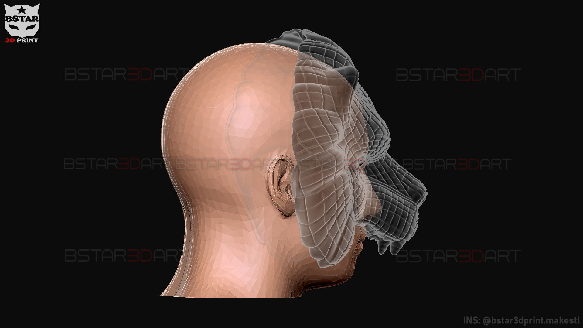 Squid Game Mask - Vip Lion Mask 3D print model_38