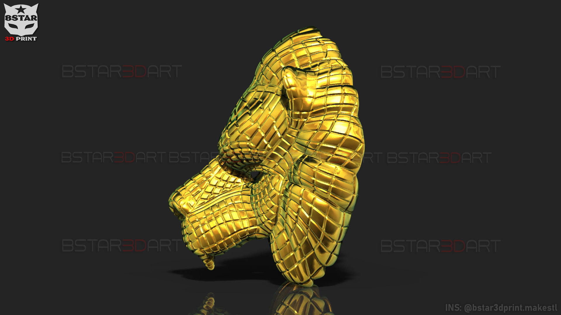 Squid Game Mask - Vip Lion Mask 3D print model_25