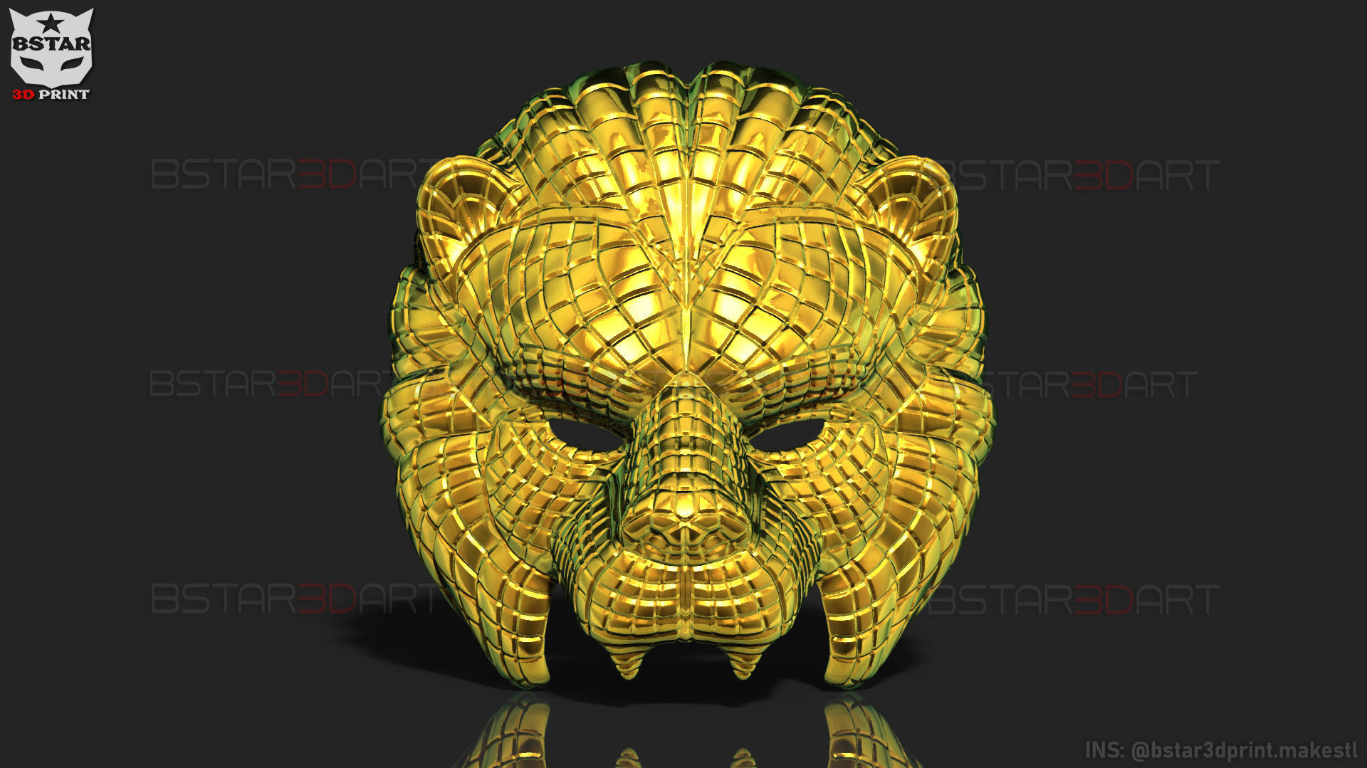 Squid Game Mask - Vip Lion Mask 3D print model_23