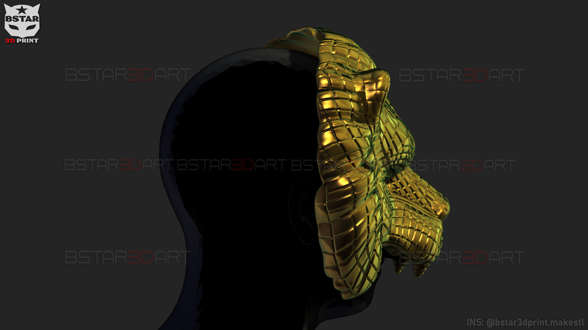 Squid Game Mask - Vip Lion Mask 3D print model_21