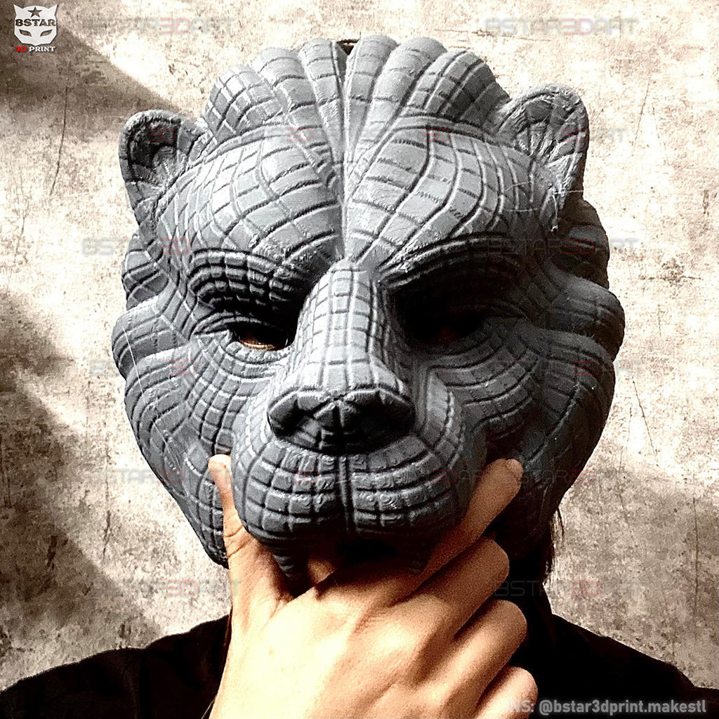 Squid Game Mask - Vip Lion Mask 3D print model_12