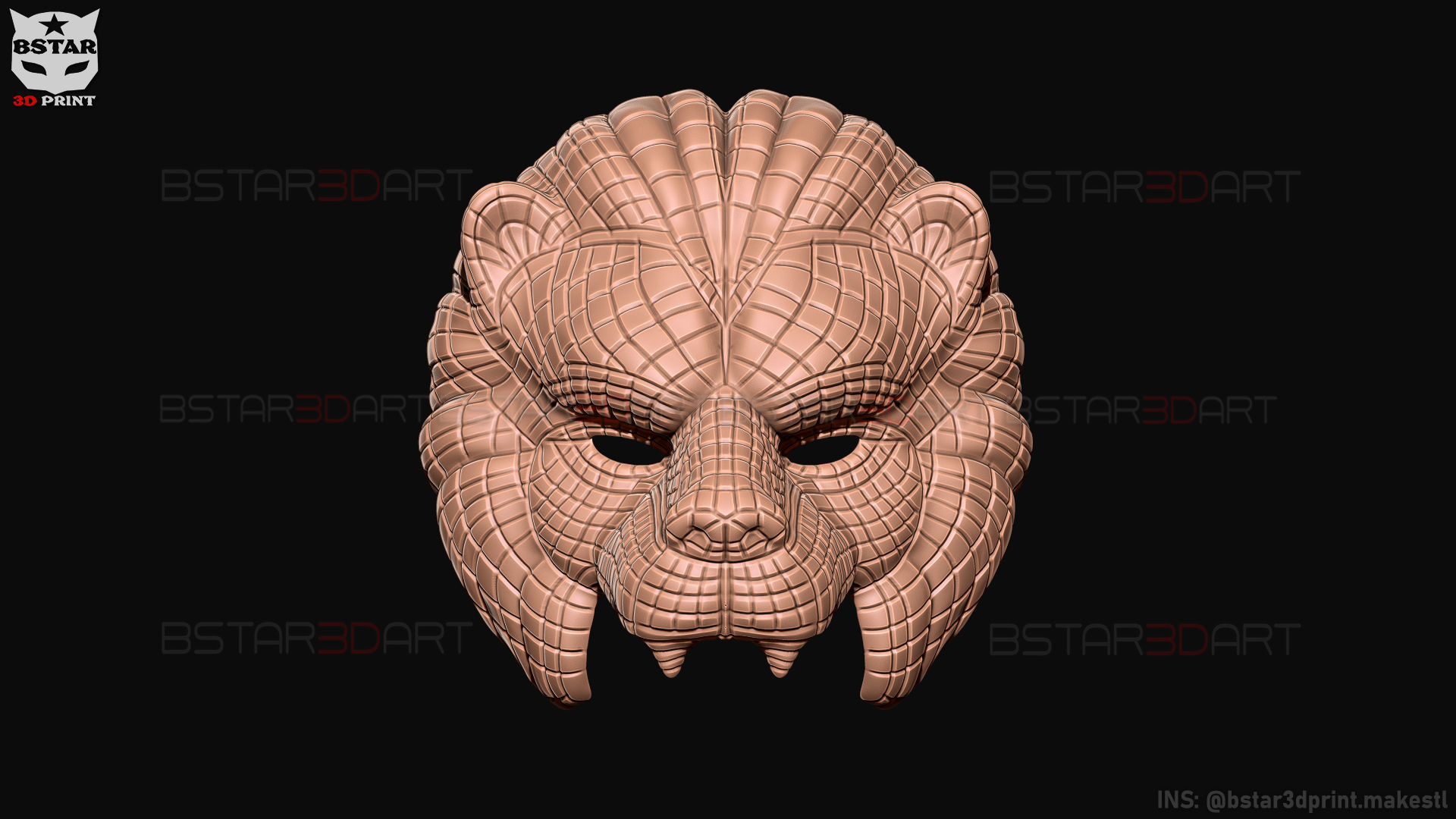 Squid Game Mask - Vip Lion Mask 3D print model_28
