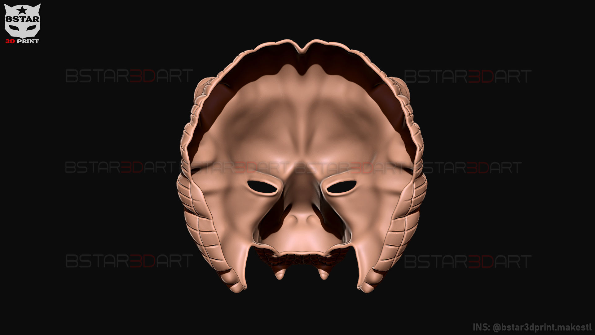 Squid Game Mask - Vip Lion Mask 3D print model_31