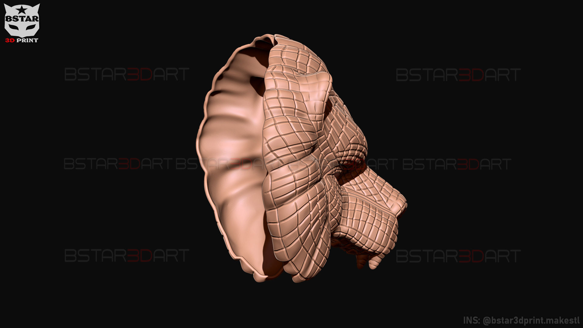 Squid Game Mask - Vip Lion Mask 3D print model_32