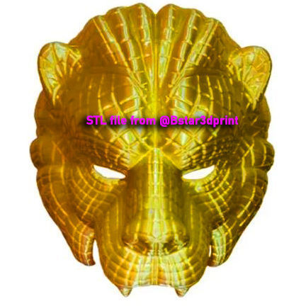 Squid Game Mask - Vip Lion Mask 3D print model_9