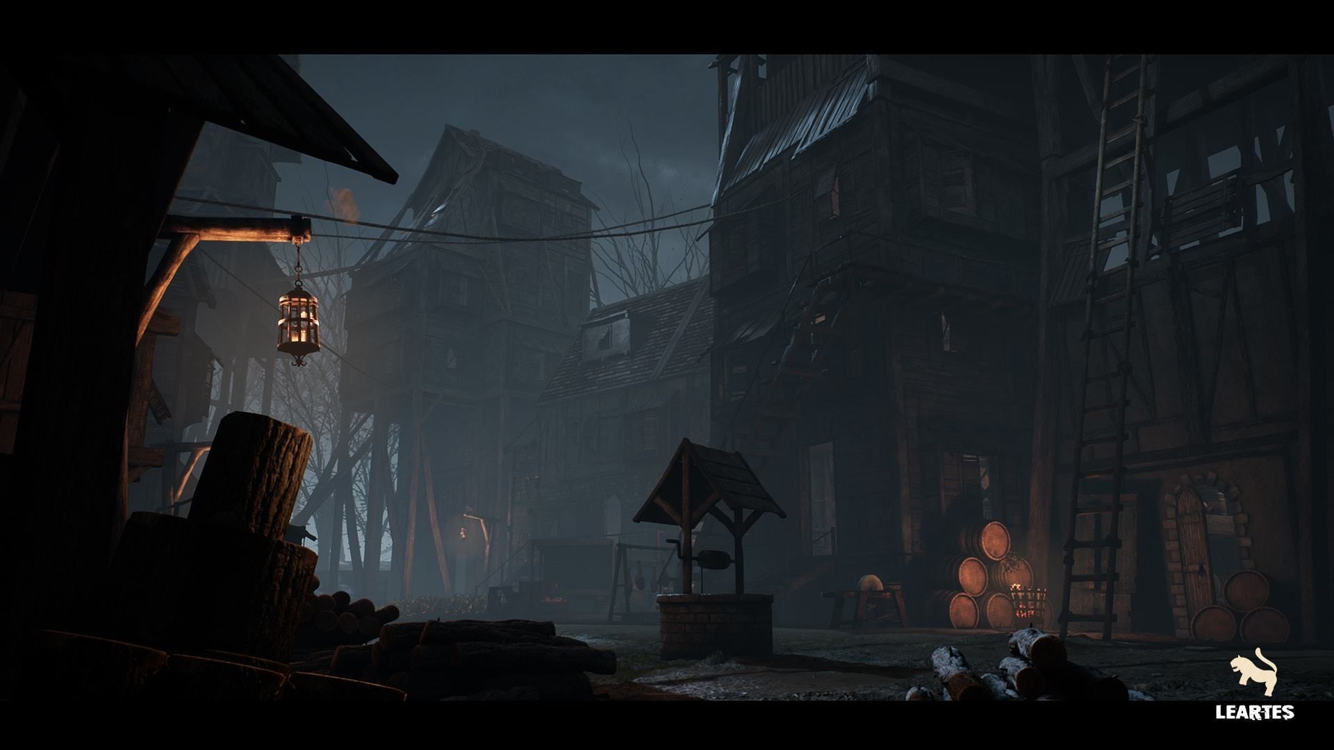 Dark Medieval Environment Megapack Modular with Full Interiors Low-poly 3D model_15