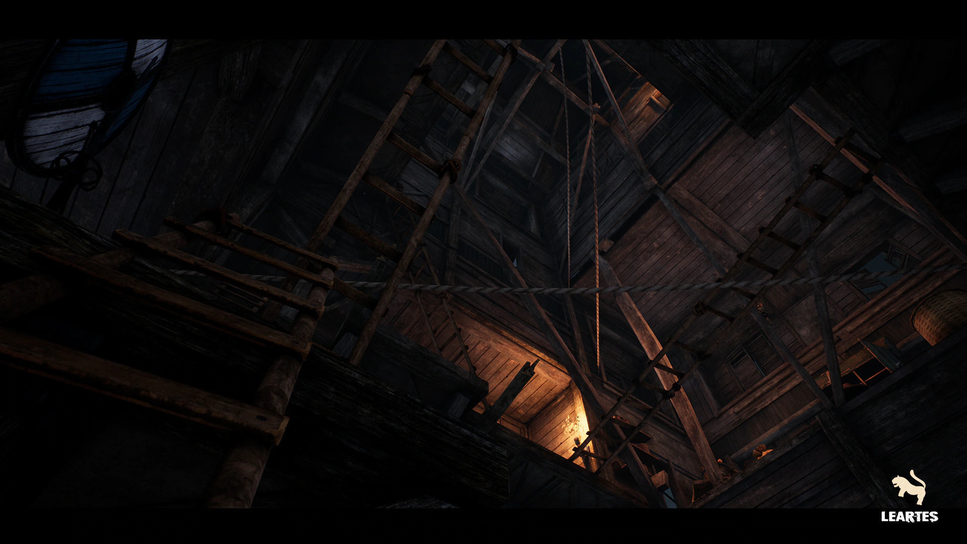 Dark Medieval Environment Megapack Modular with Full Interiors Low-poly 3D model_23