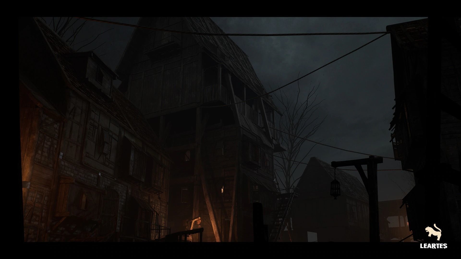 Dark Medieval Environment Megapack Modular with Full Interiors Low-poly 3D model_8