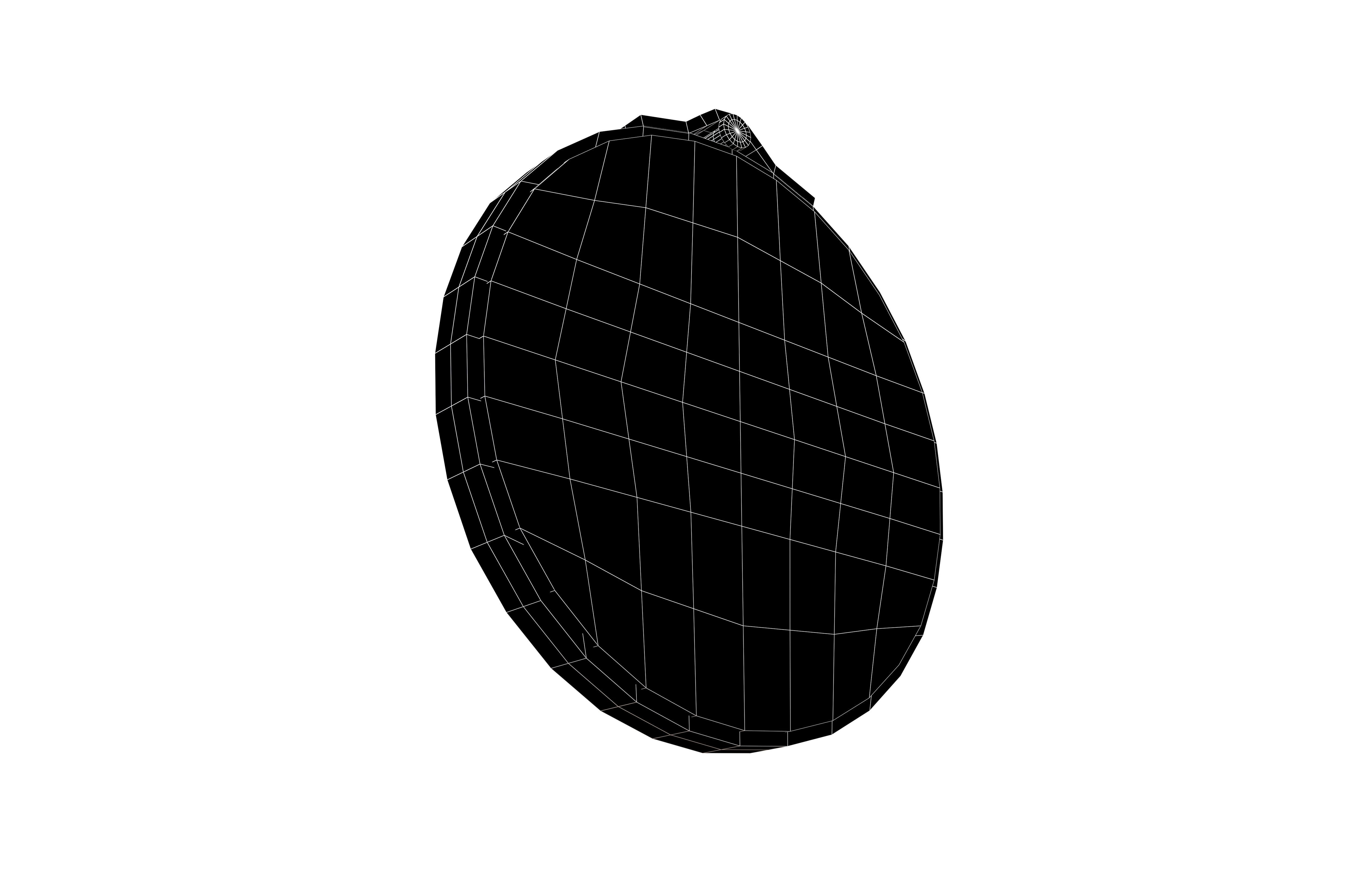 Range Bullseye v2 001 Low-poly 3D model_5