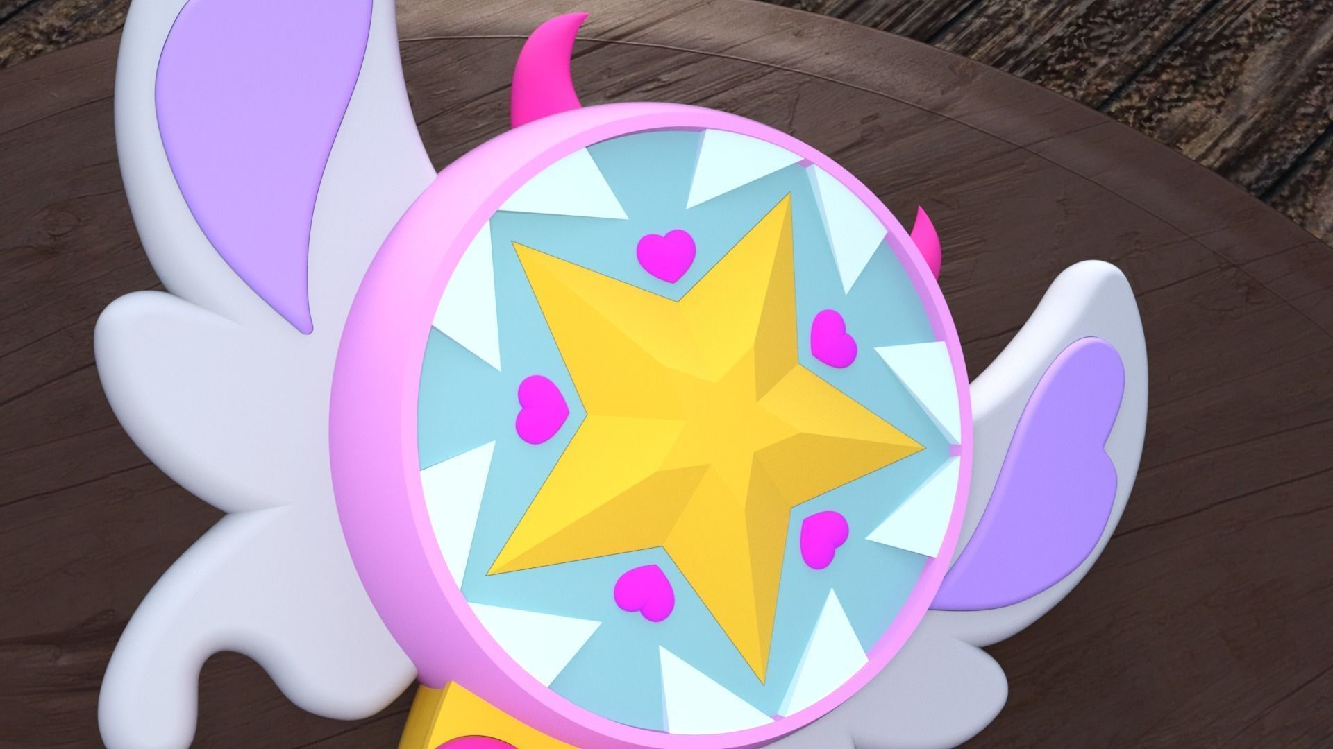 Star vs the forces of evil 3rd magic wand 3D print model_11