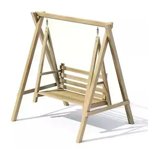 Wood Garden Swing