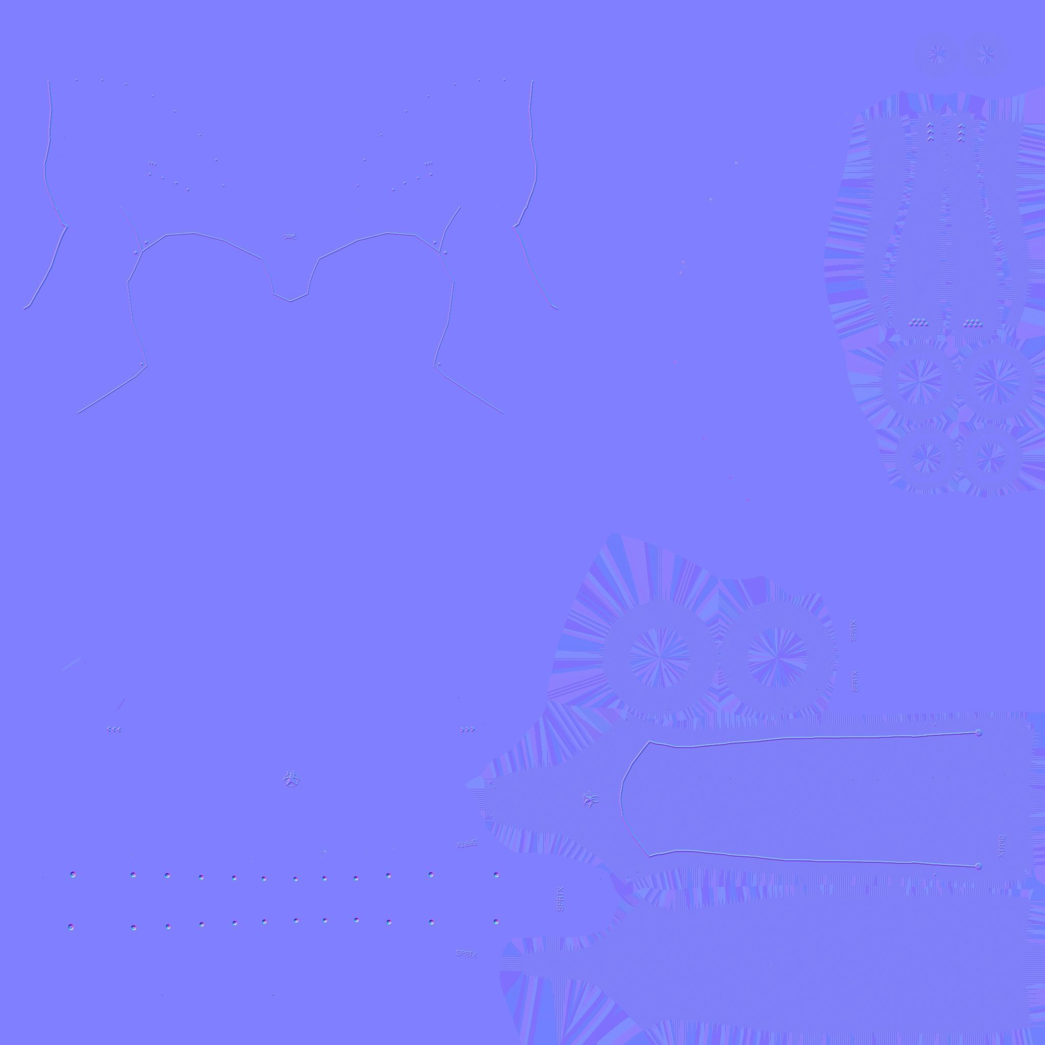 SciFi Spartan Helmet 04 Black Green - Character Design Low-poly 3D model_22