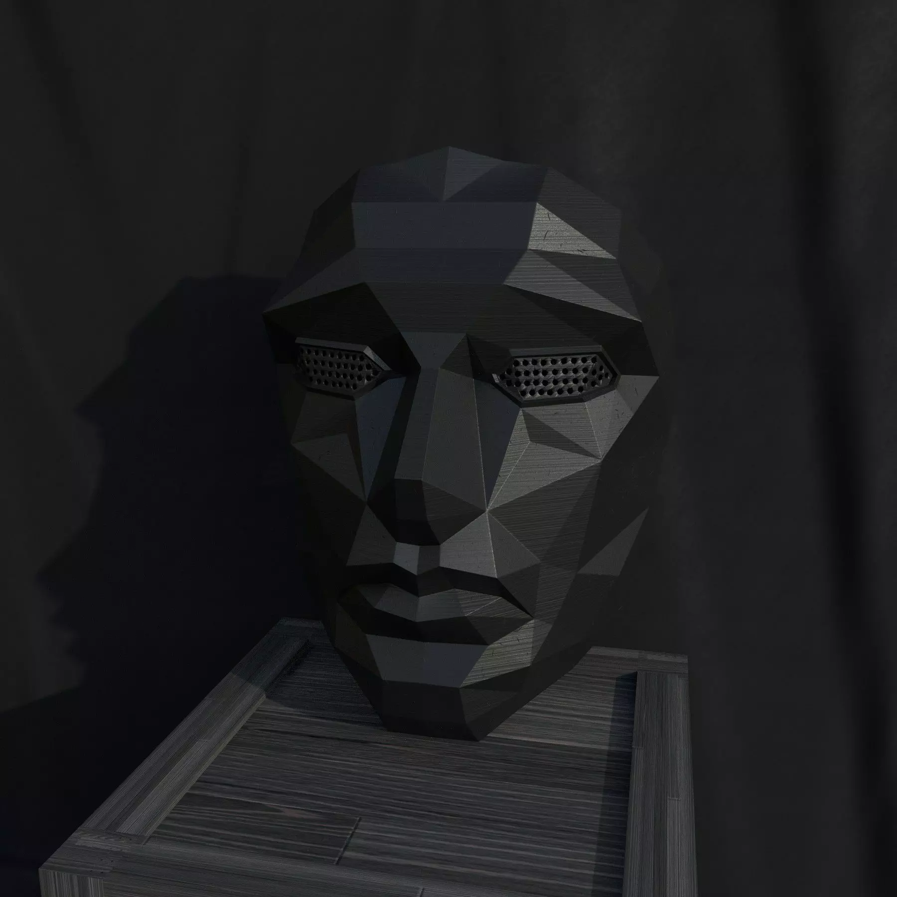 Squid Game Mask - Front Man Mask for Cosplay - Costume - Toy 3D print model_0