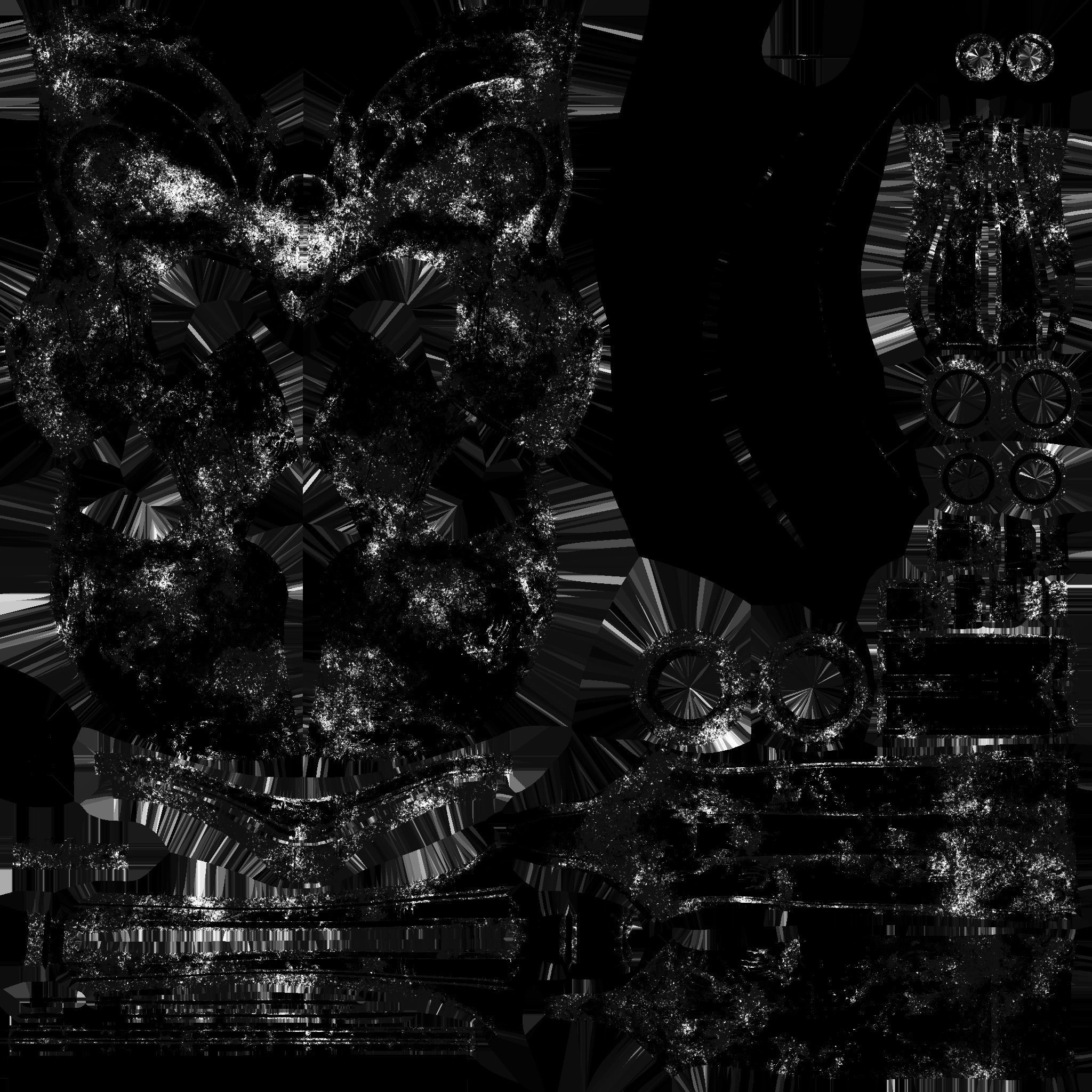 SciFi Spartan Helmet 05 Yellow Security - Character Design Low-poly 3D model_18