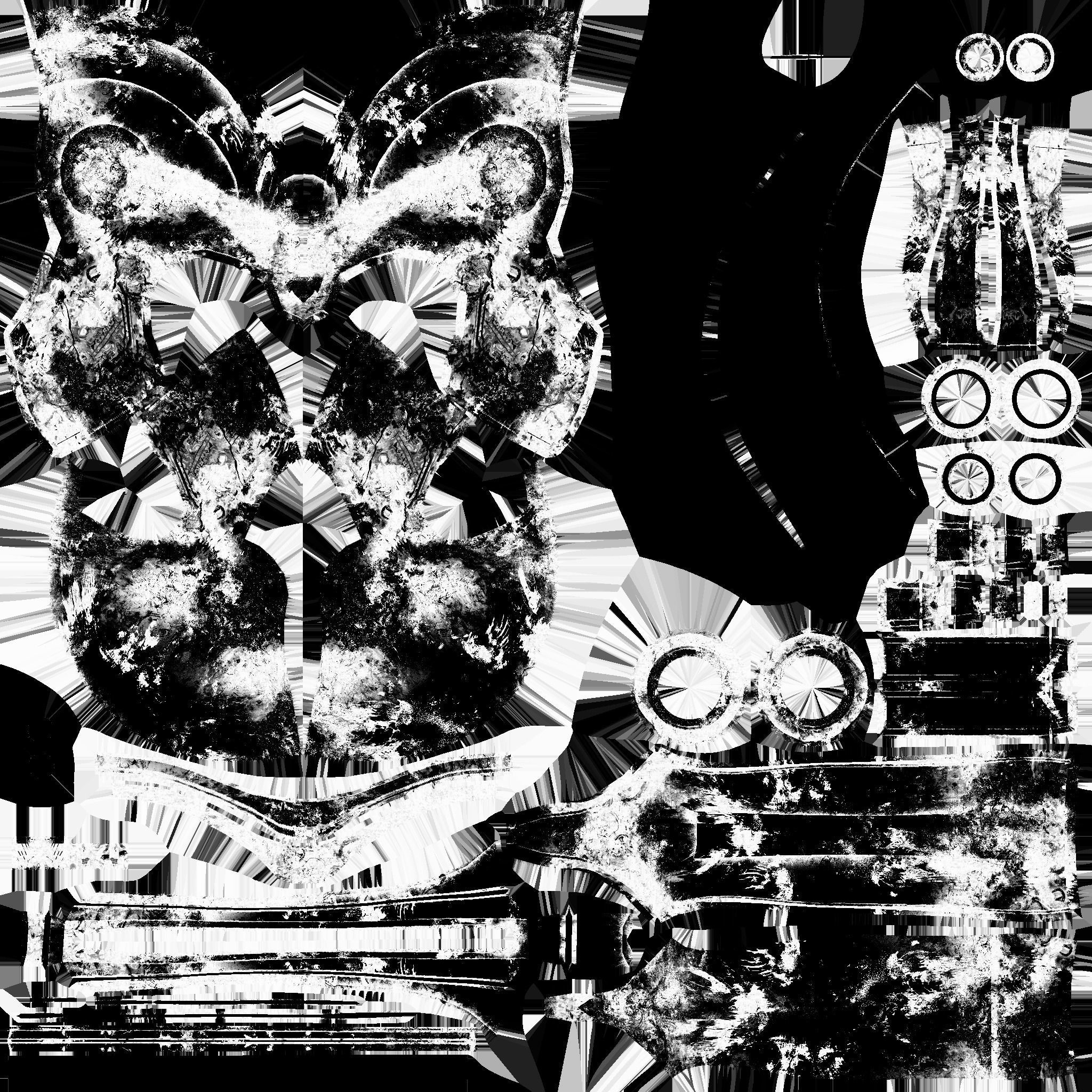 SciFi Spartan Helmet 05 Yellow Security - Character Design Low-poly 3D model_22