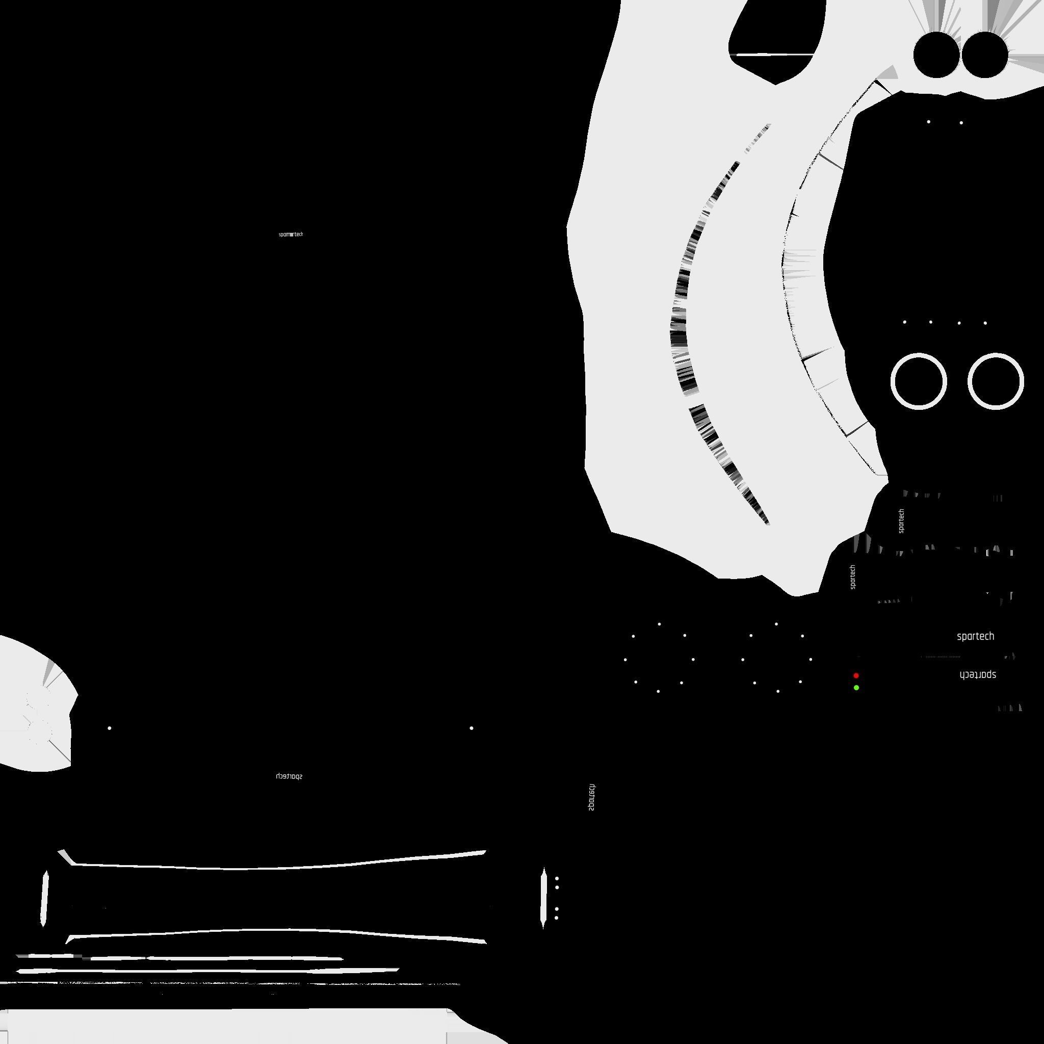 SciFi Spartan Helmet 07 Aluminum - Character Design Low-poly 3D model_16