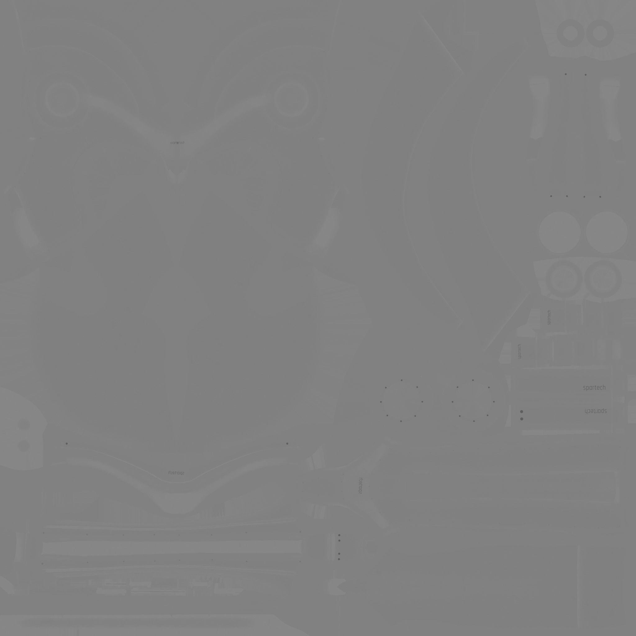 SciFi Spartan Helmet 08 Gold - Character Design Low-poly 3D model_18