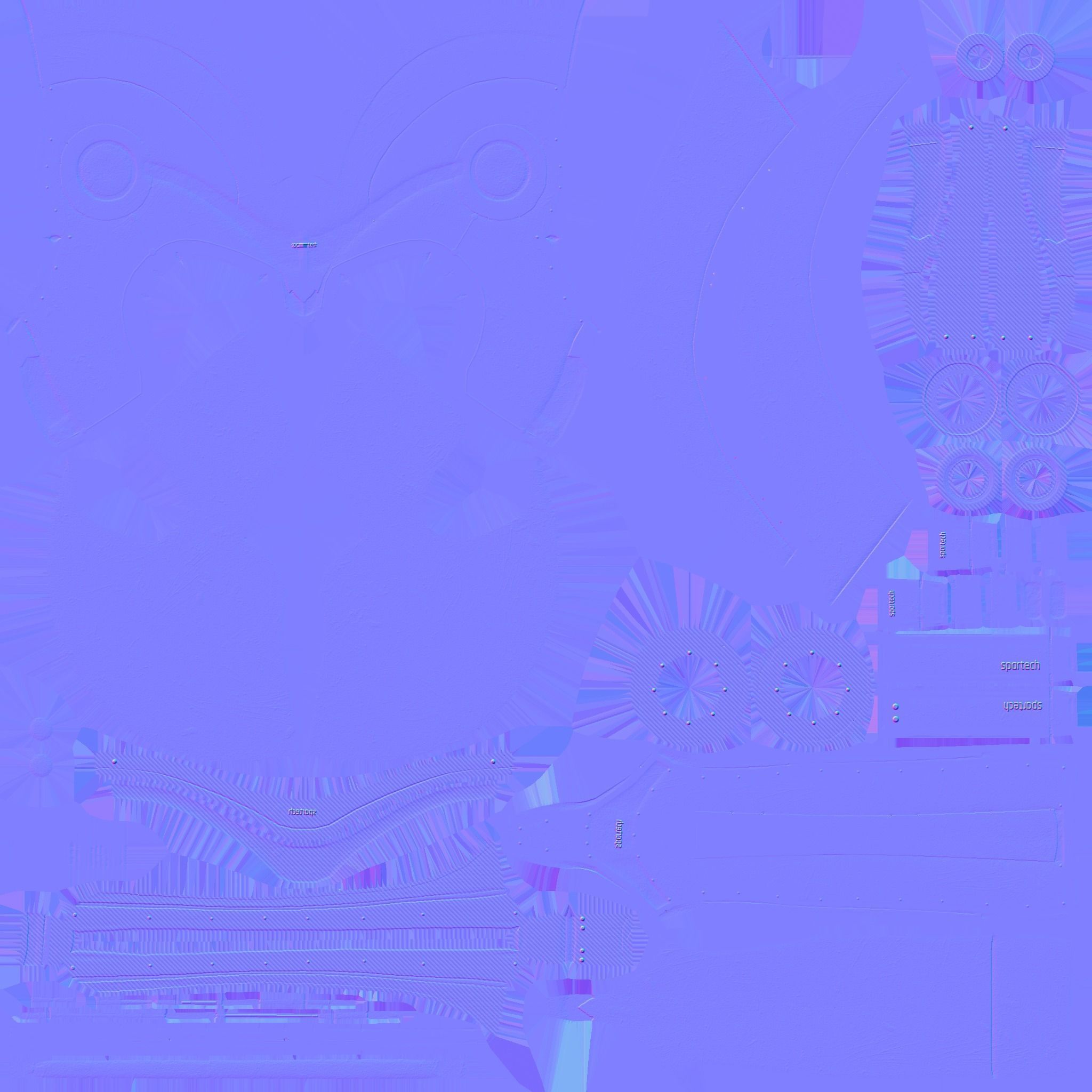 SciFi Spartan Helmet 08 Gold - Character Design Low-poly 3D model_20