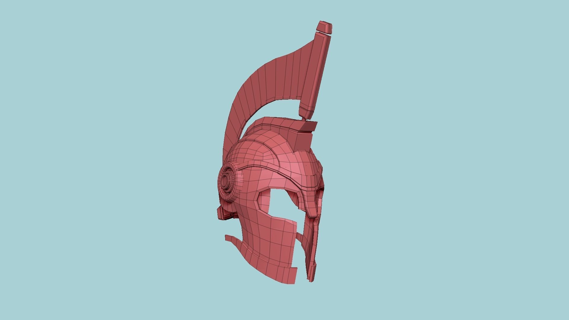 08 SciFi Spartan Helmet Collection - Character Design _15