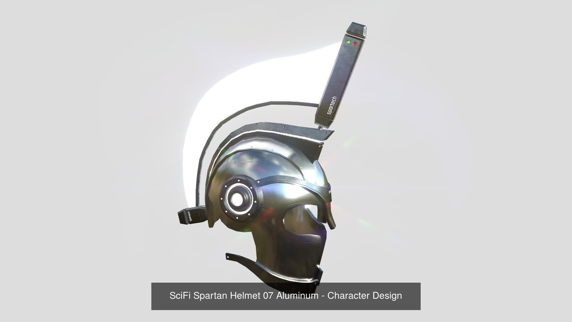 08 SciFi Spartan Helmet Collection - Character Design _7