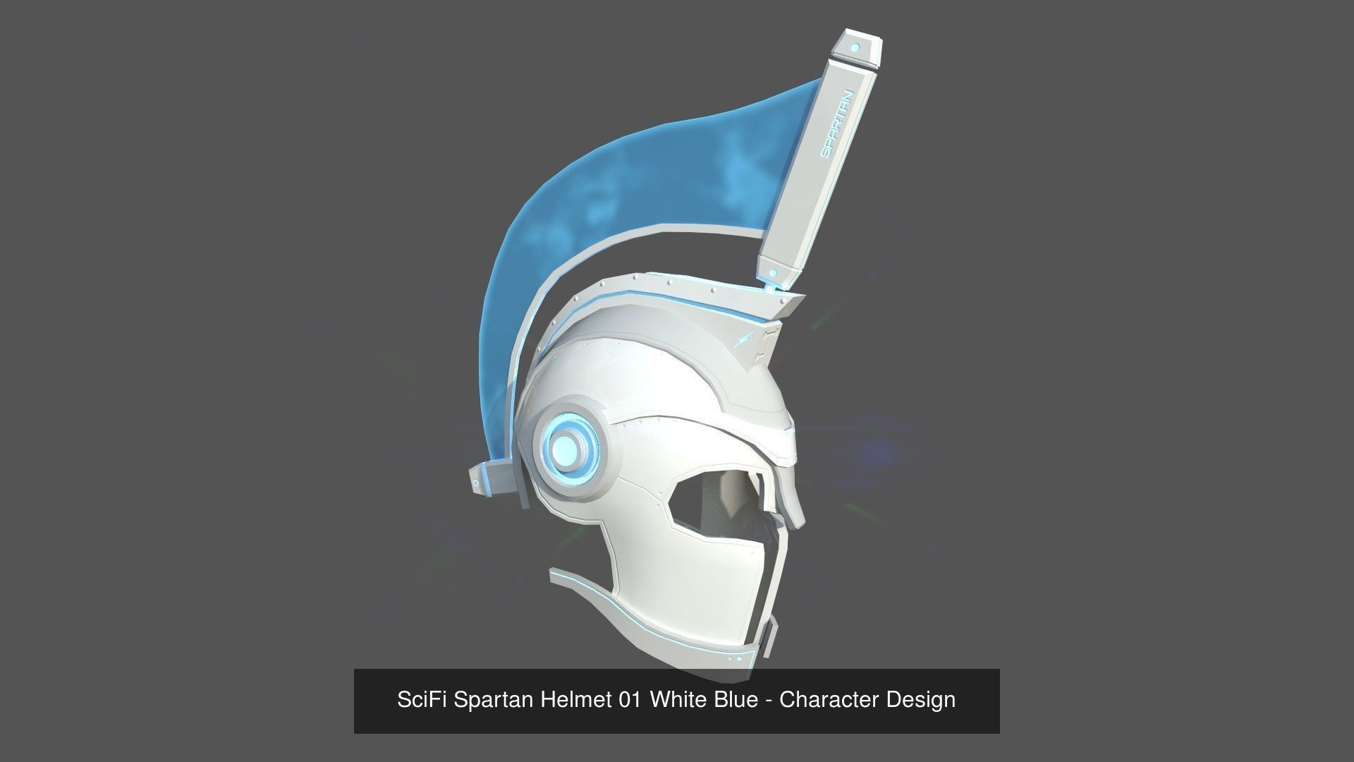 08 SciFi Spartan Helmet Collection - Character Design _1