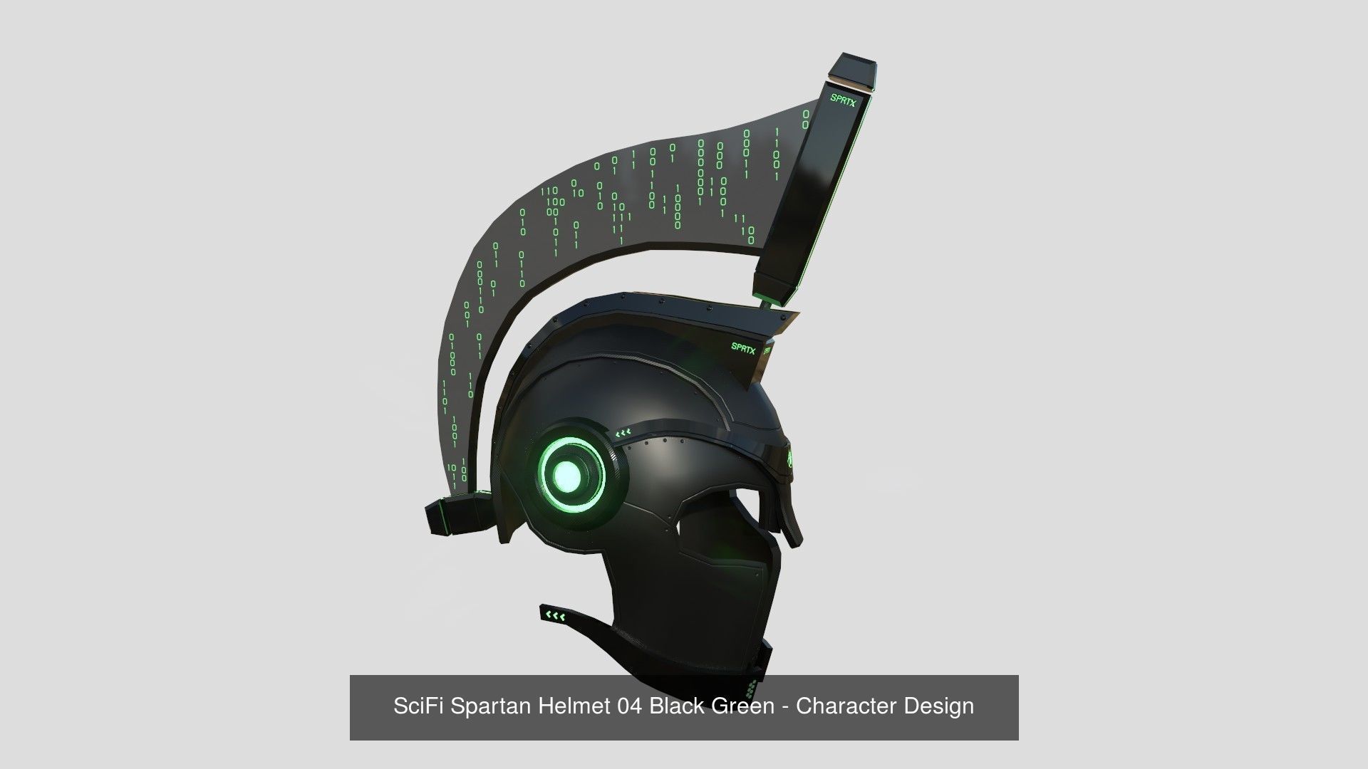 08 SciFi Spartan Helmet Collection - Character Design _4