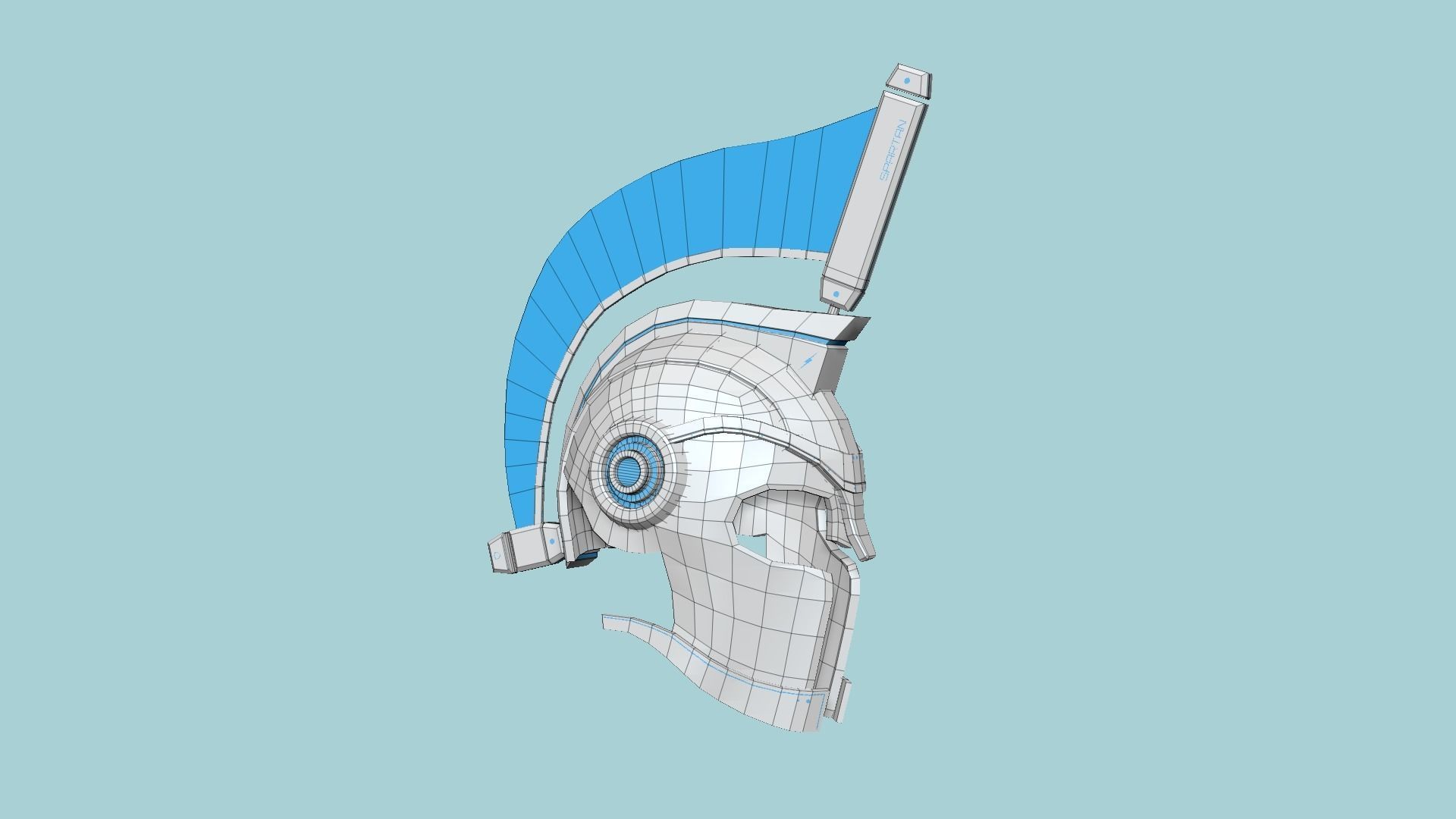 08 SciFi Spartan Helmet Collection - Character Design _52