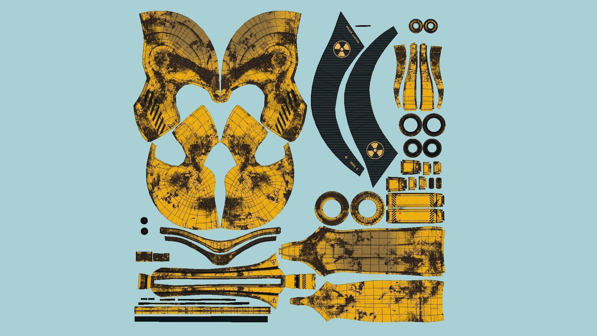 08 SciFi Spartan Helmet Collection - Character Design _59