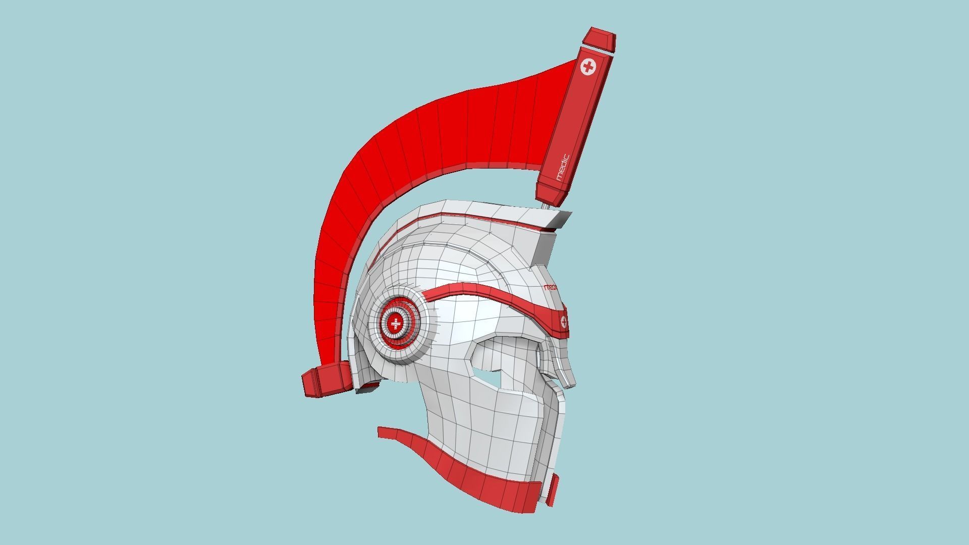 08 SciFi Spartan Helmet Collection - Character Design _61