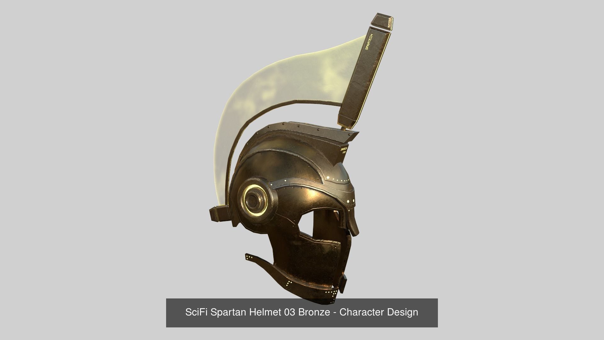 08 SciFi Spartan Helmet Collection - Character Design _3
