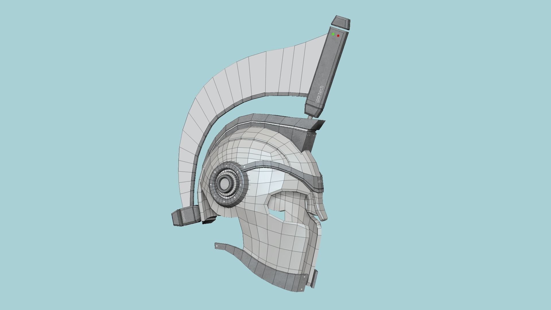 08 SciFi Spartan Helmet Collection - Character Design _62