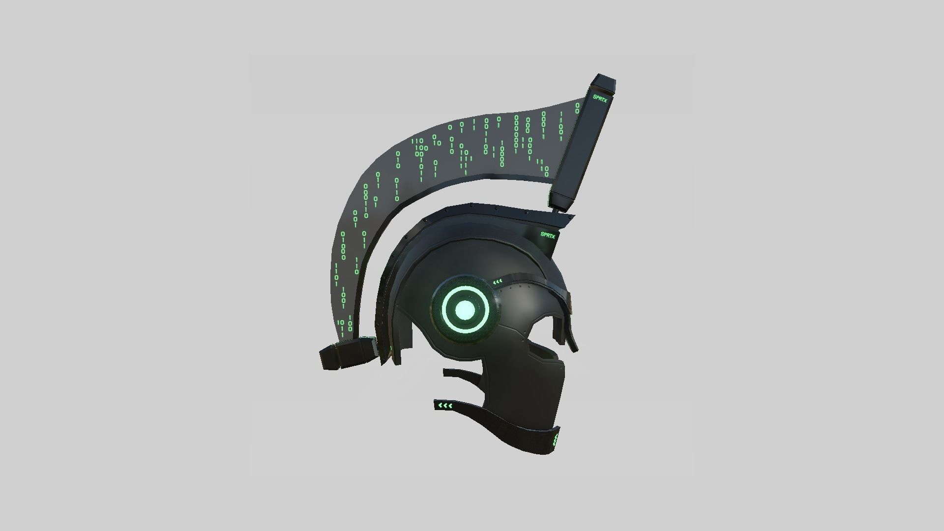 08 SciFi Spartan Helmet Collection - Character Design _32