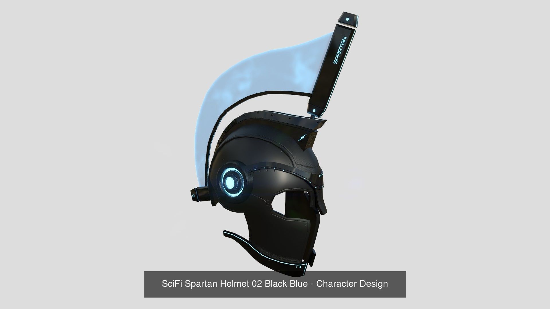 08 SciFi Spartan Helmet Collection - Character Design _2