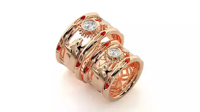 Band ring - A 4098 ND