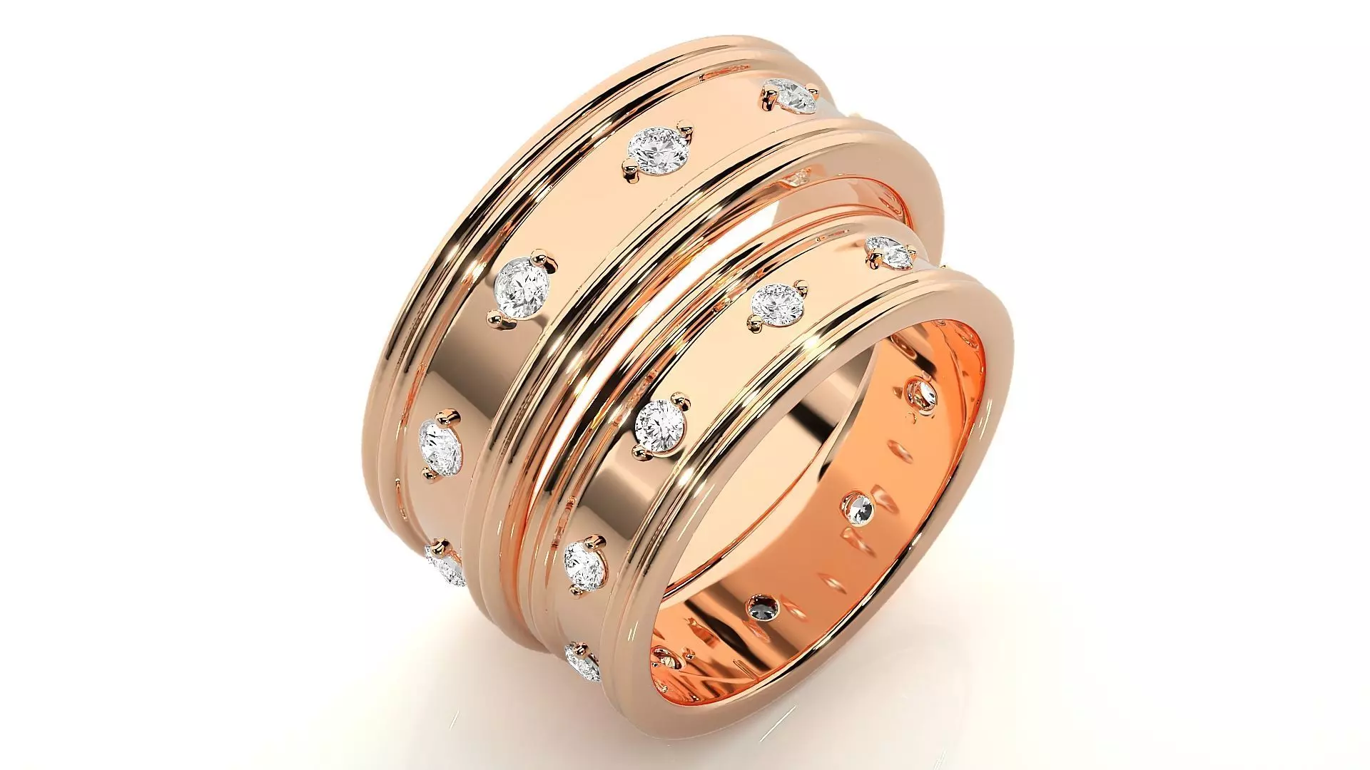 Band ring - A 4036 ND 3D print model